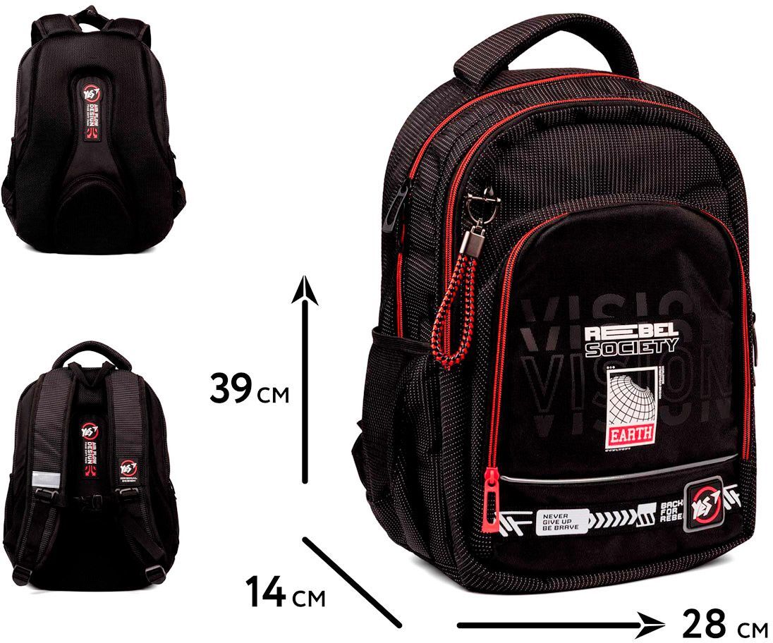 Рюкзак YES TS-109 Rebel Society (559950)фото8