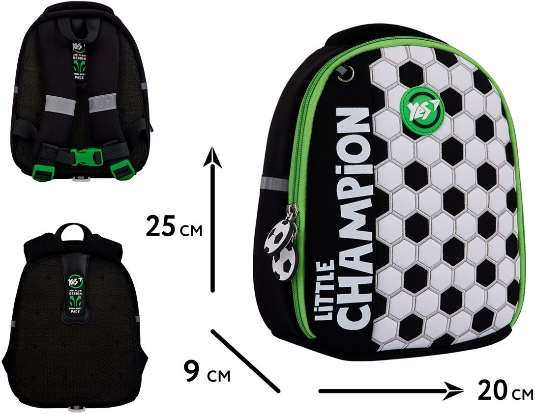 Рюкзак дитячий YES K-33 Little Champion (550021)фото6