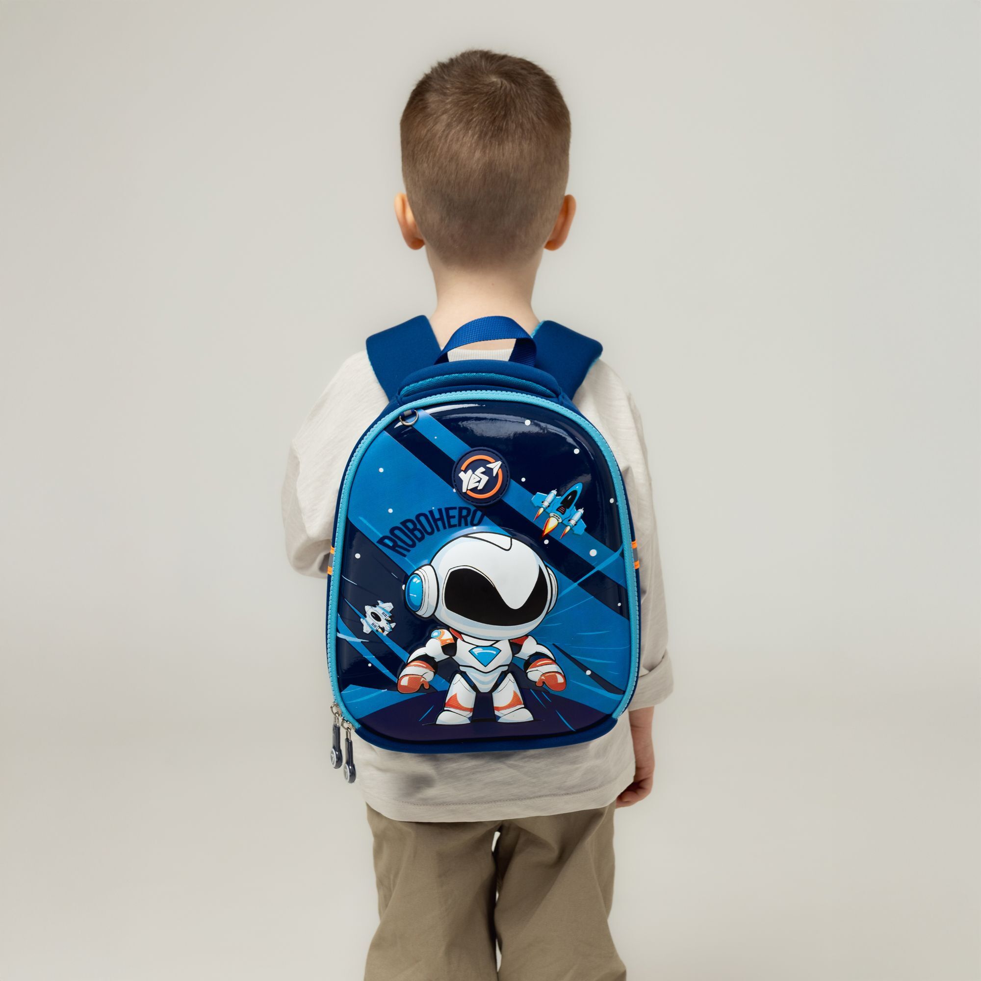 Рюкзак детский YES K-33 Robohero (550018) фото 