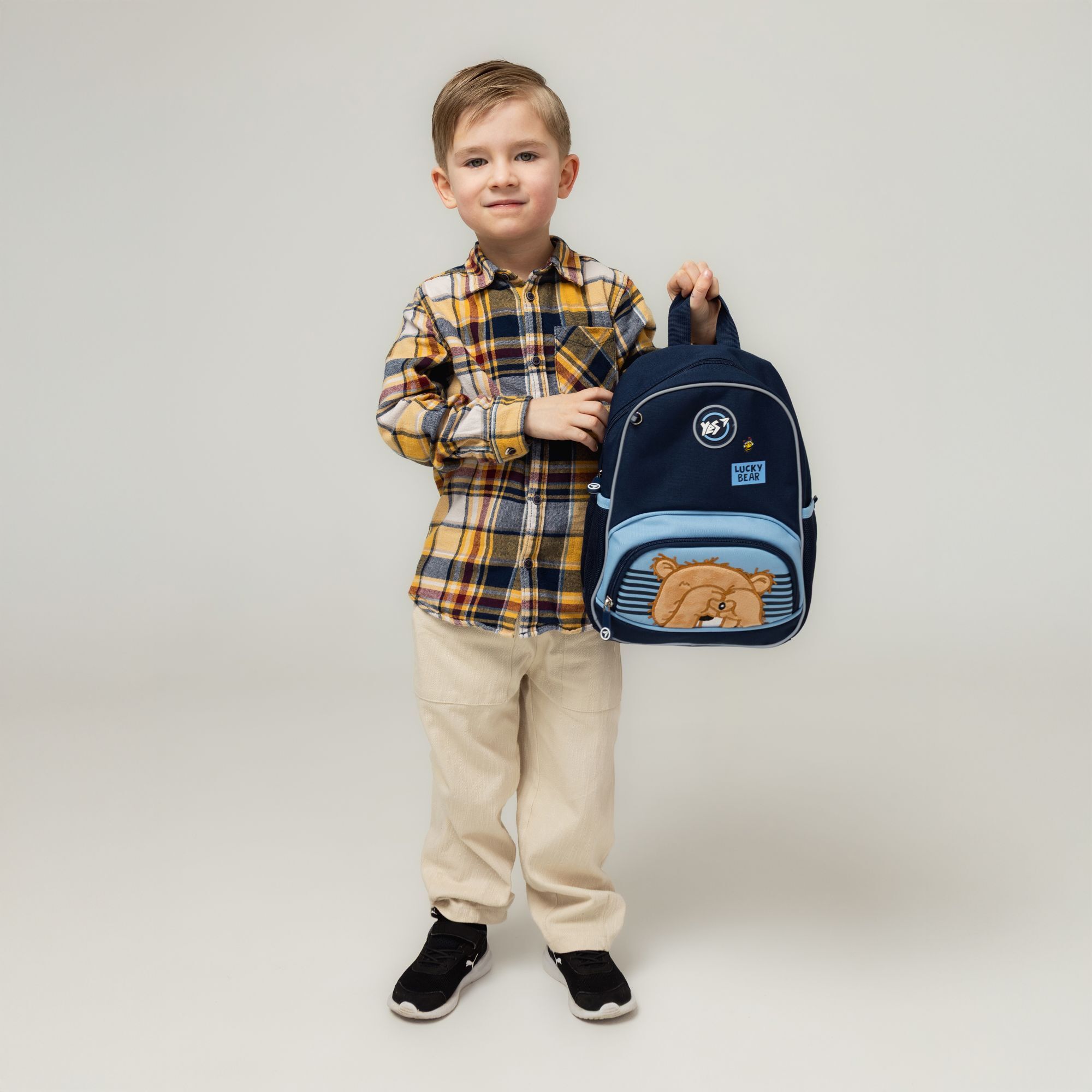 Рюкзак детский YES K-34 Lucky Bear (550027) фото 