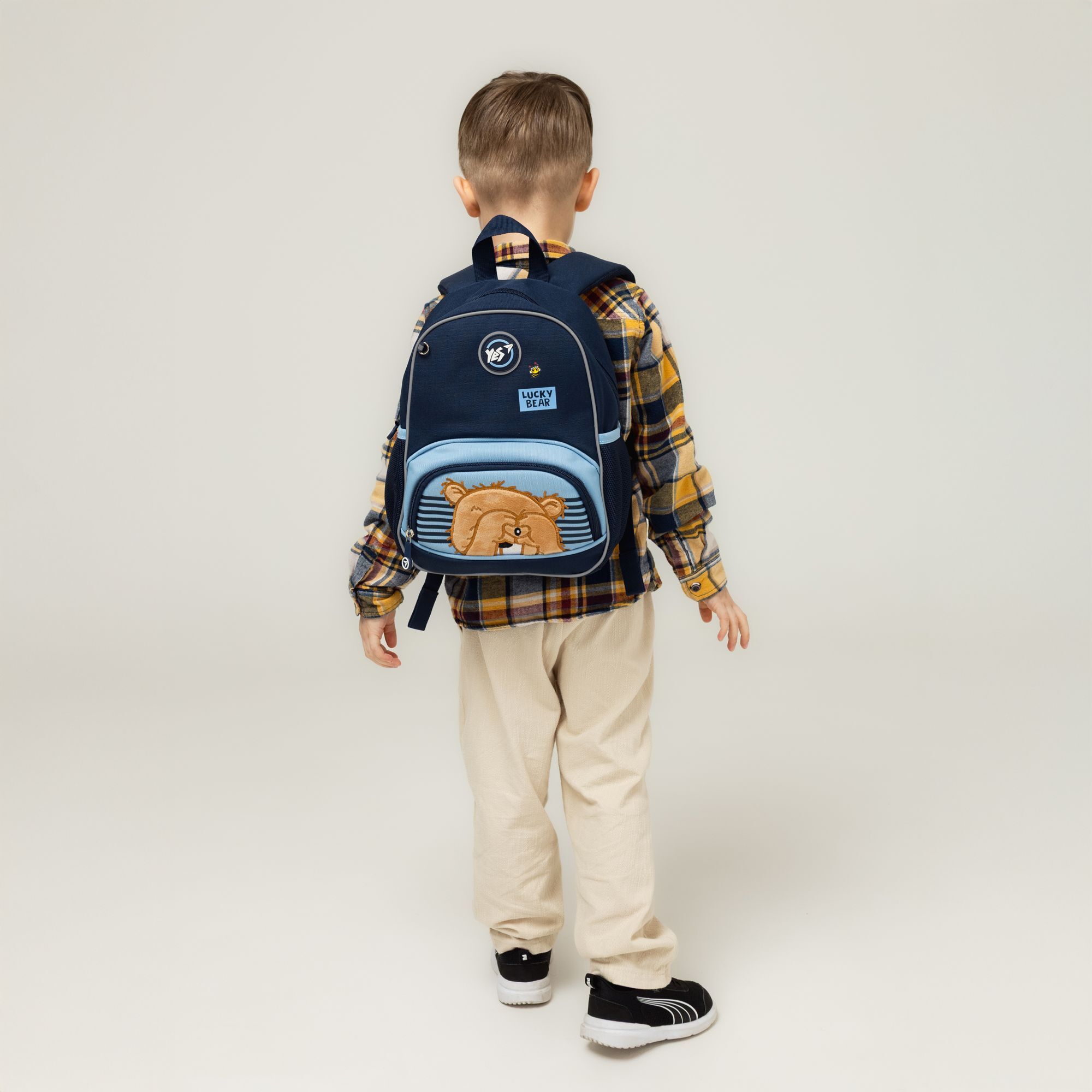 Рюкзак детский YES K-34 Lucky Bear (550027) фото 