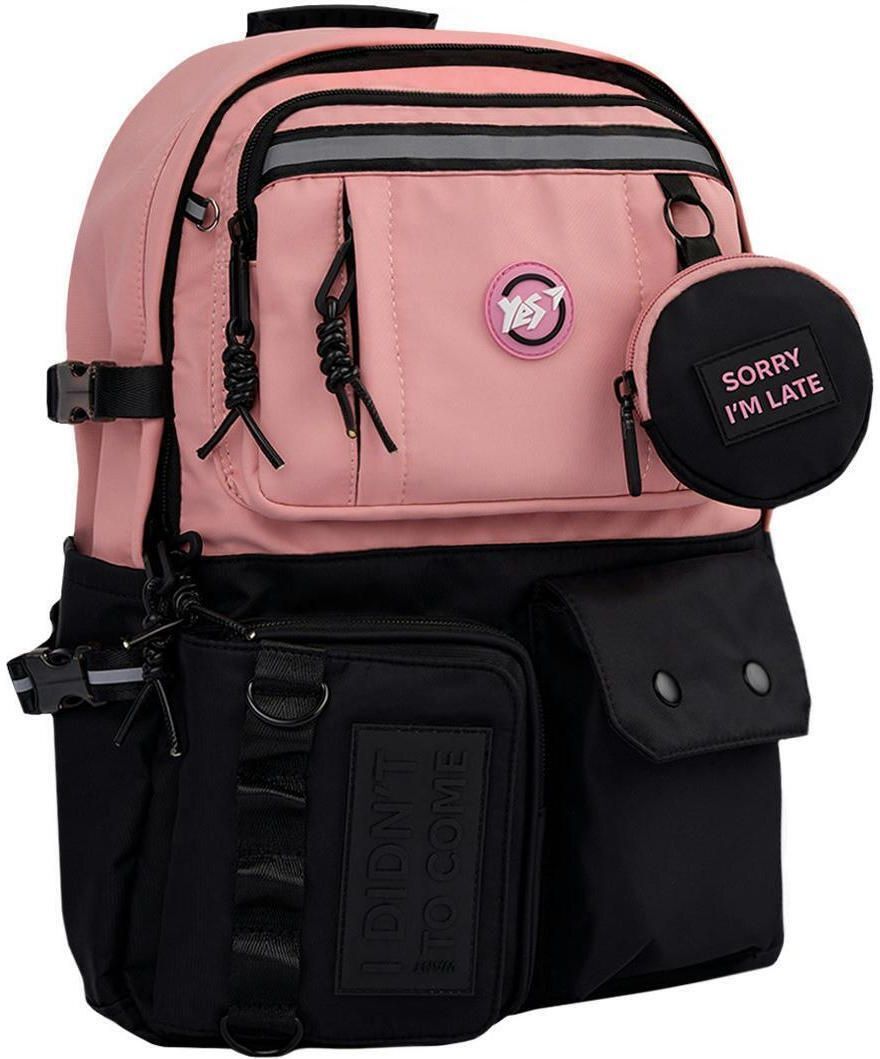 Рюкзак YES T-107 Pink (559974) фото 