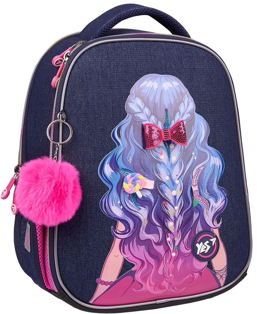 Рюкзак каркасний YES H-100 Beautiful Hair (550093)фото4