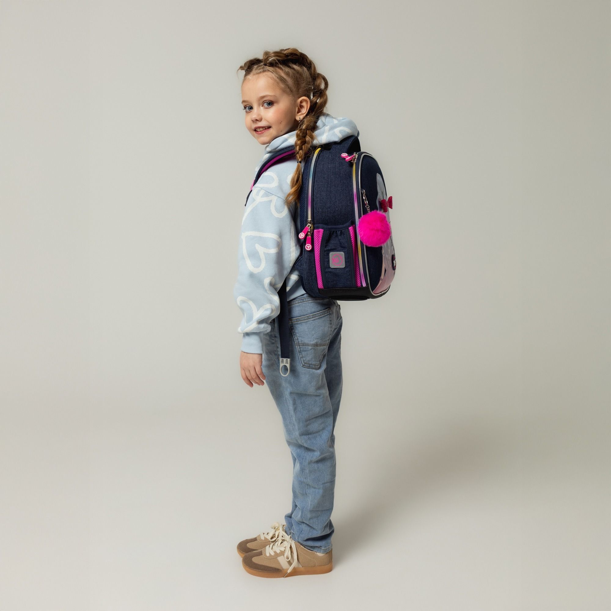 Рюкзак каркасний YES H-100 Beautiful Hair (550093)фото15