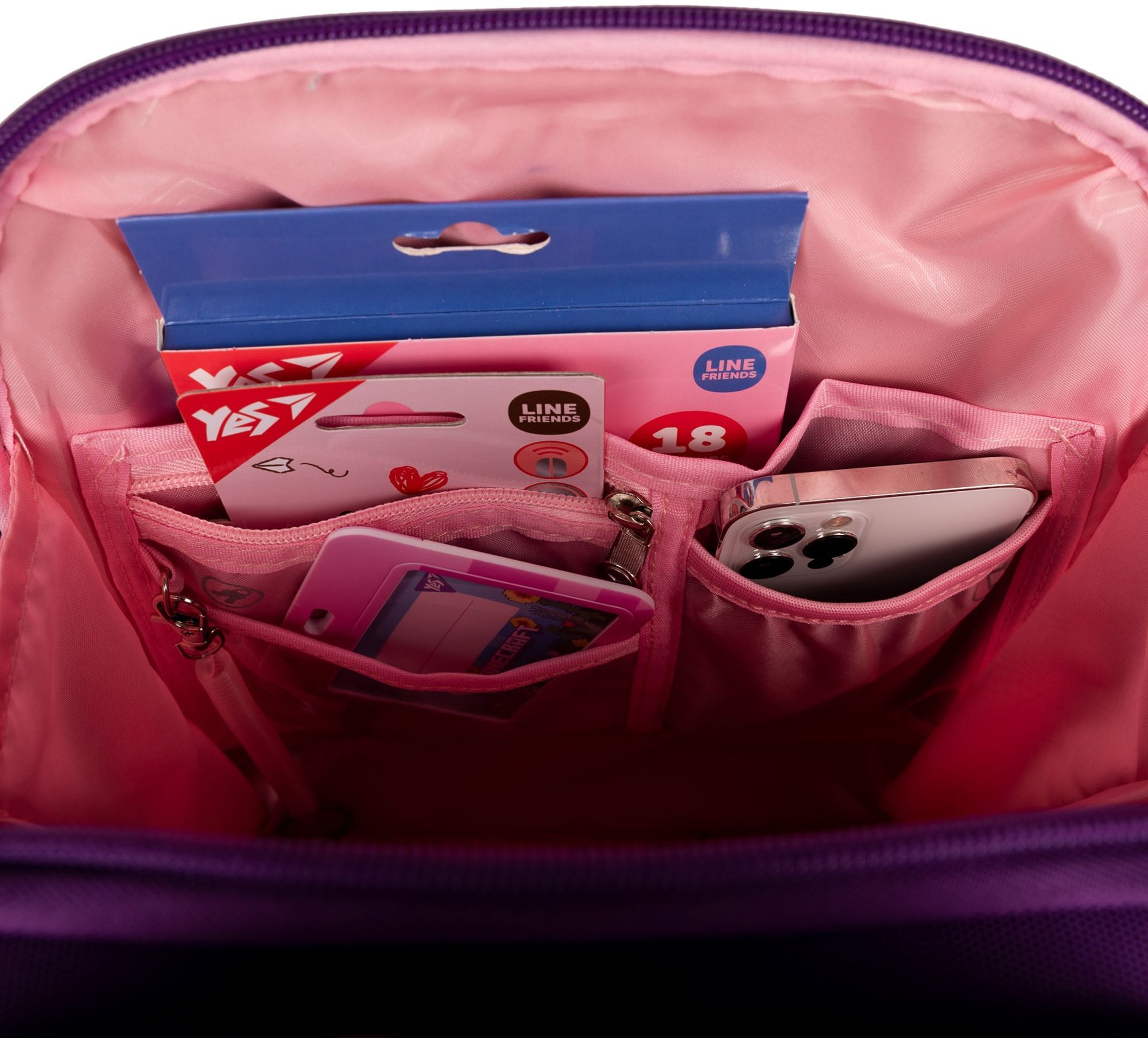 Рюкзак каркасний YES H-100 Happy Kitty (559839)фото