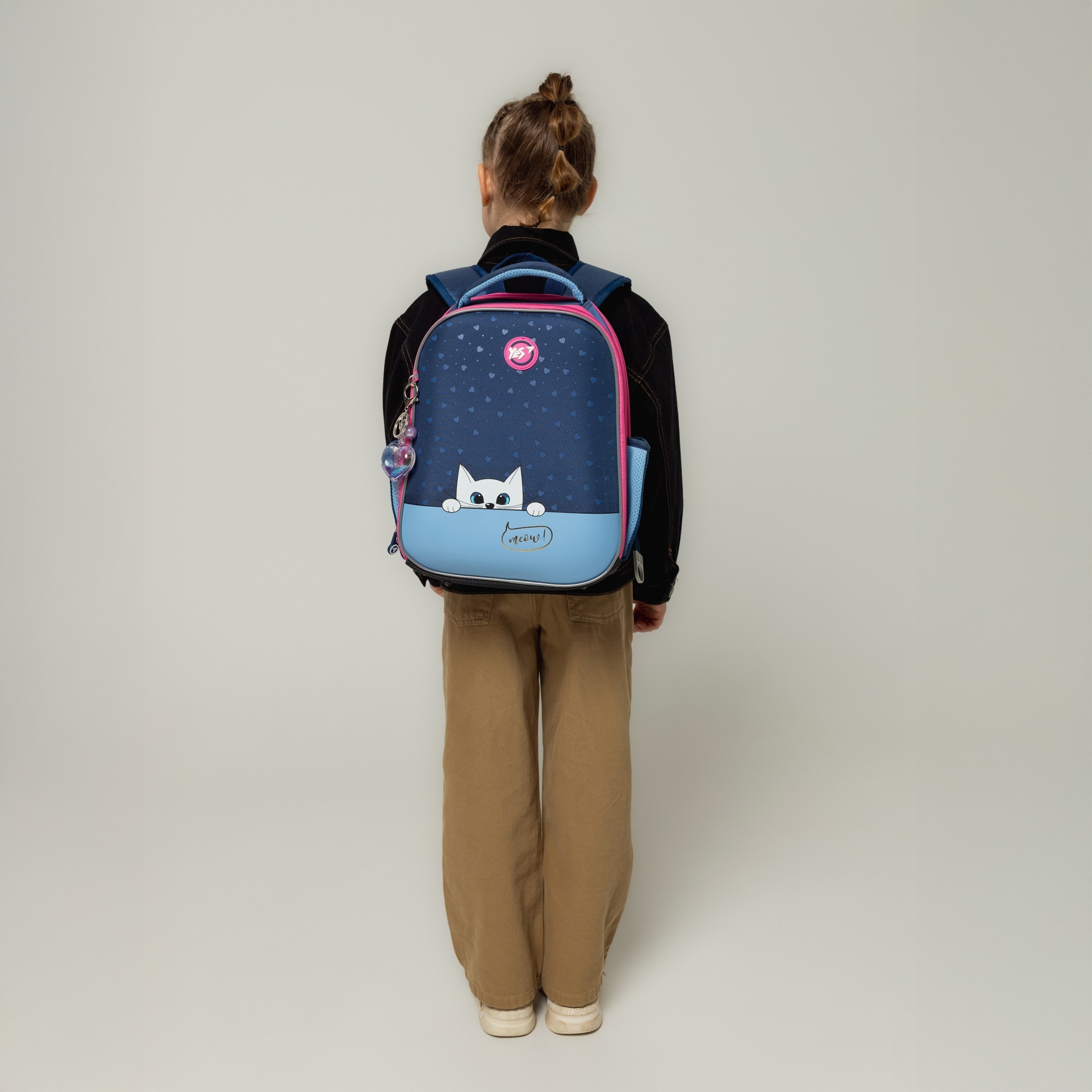 Рюкзак каркасный YES H-100 Meow-Meow (559845) фото 