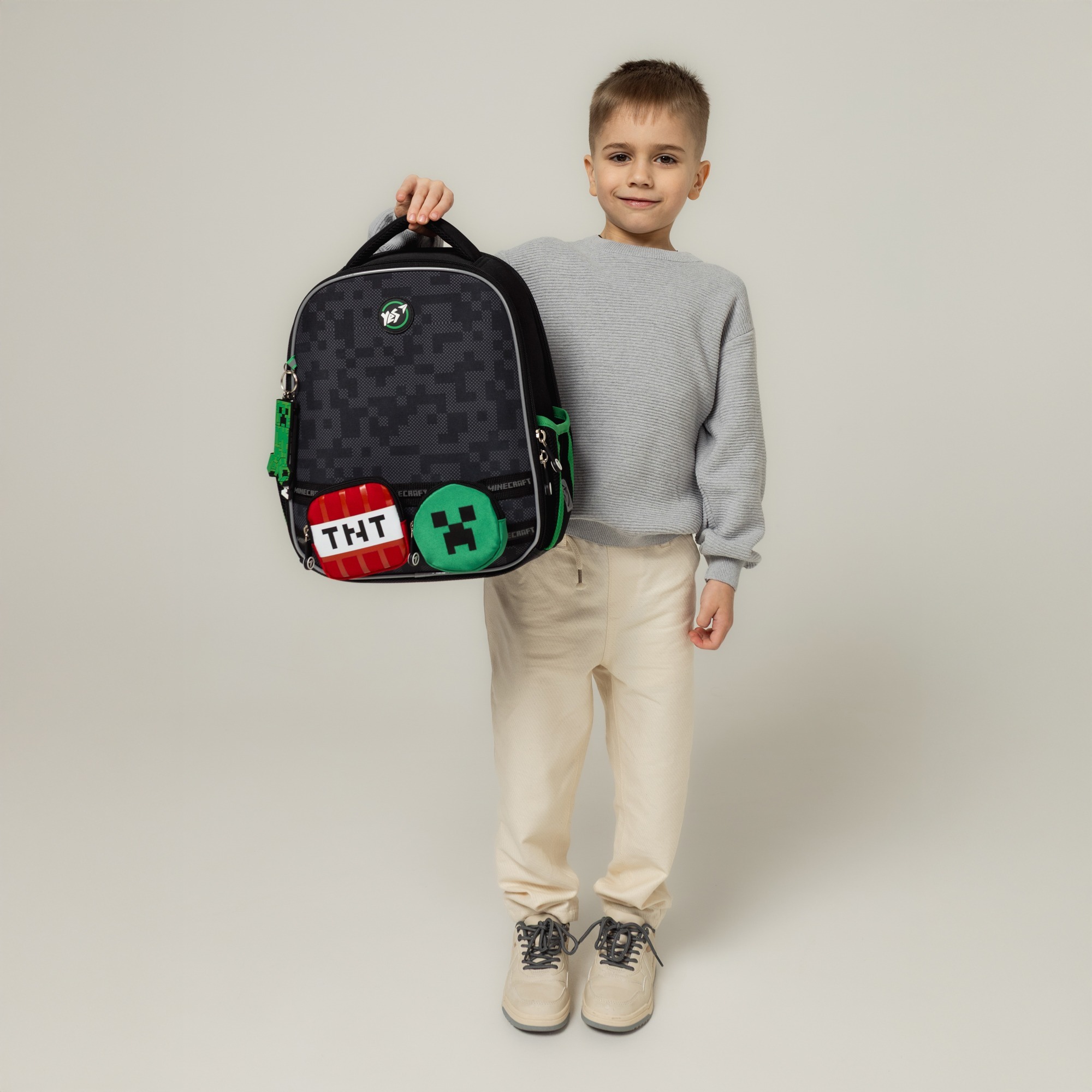 Рюкзак каркасний YES H-100 Minecraft World (559860)фото22