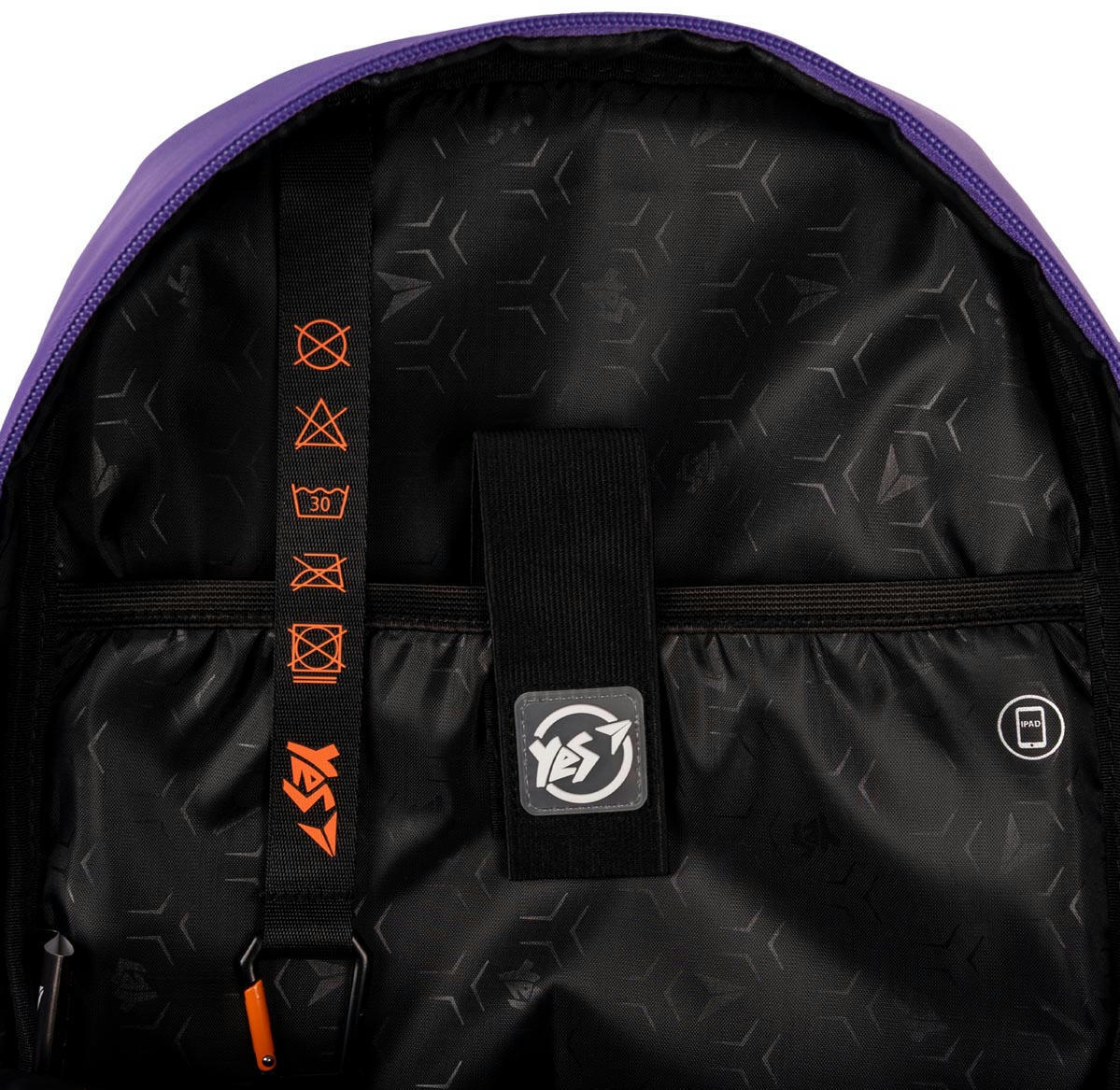 Рюкзак YES T-113 Lilac Cubes (559966)фото10