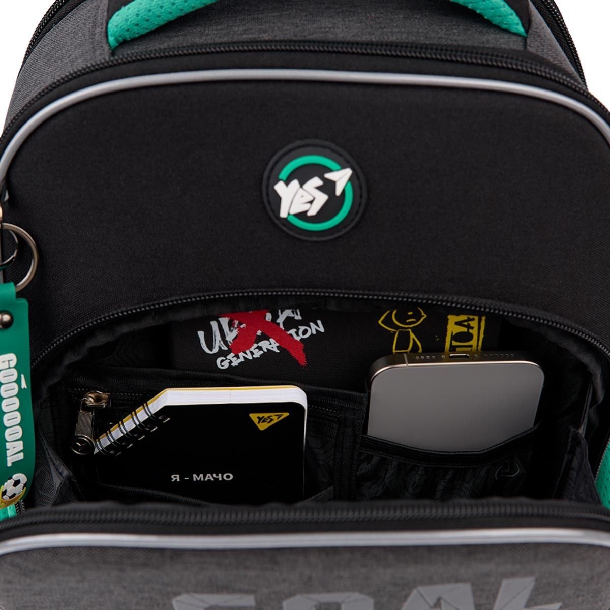 Рюкзак каркасный YES S-78 Football Time (559866) фото 
