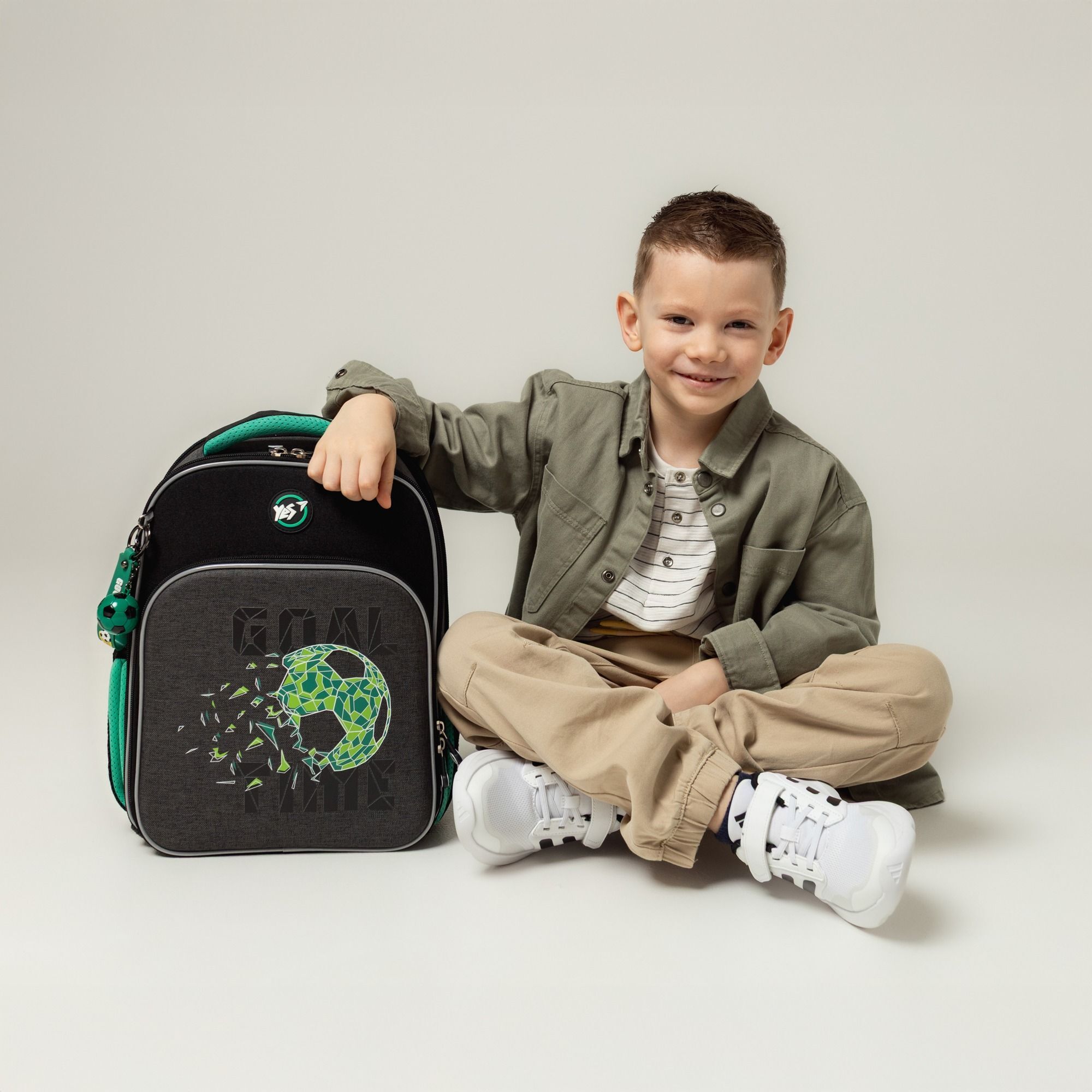 Рюкзак каркасный YES S-78 Football Time (559866) фото 