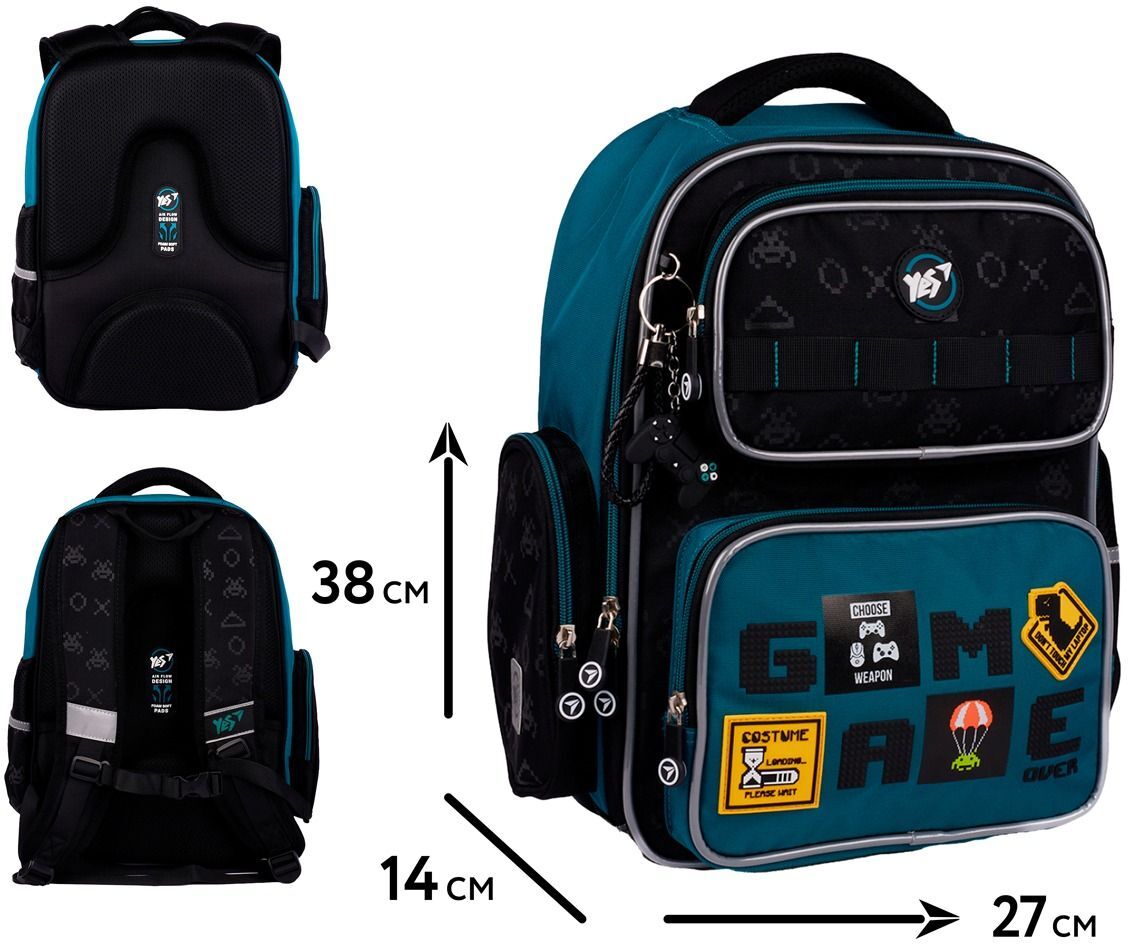 Рюкзак школьный YES S-101 Game Fan (559824) фото 