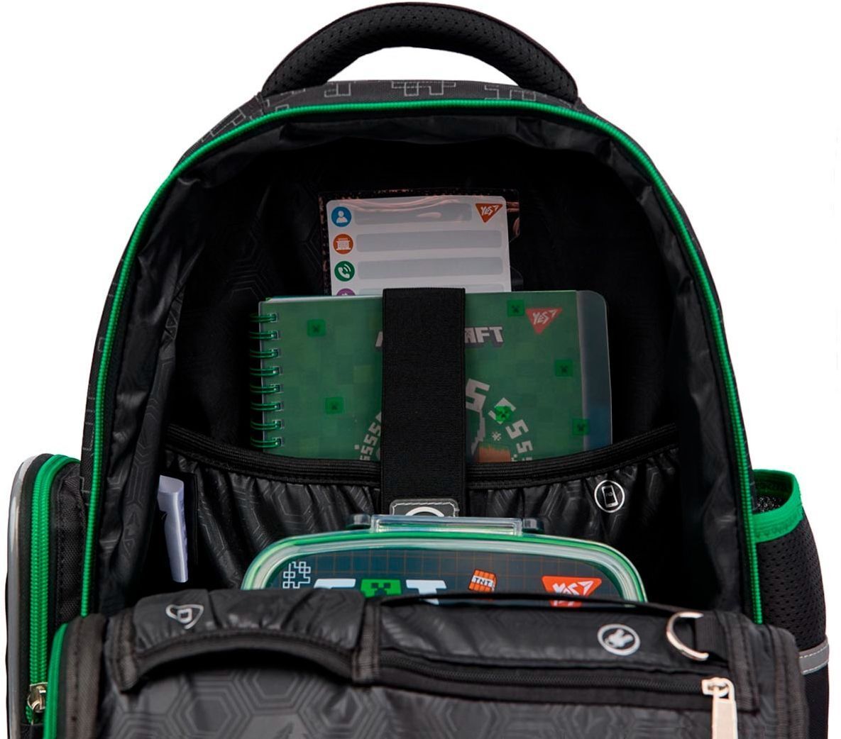 Рюкзак школьный YES S-101 Minecraft Time (559823) фото 