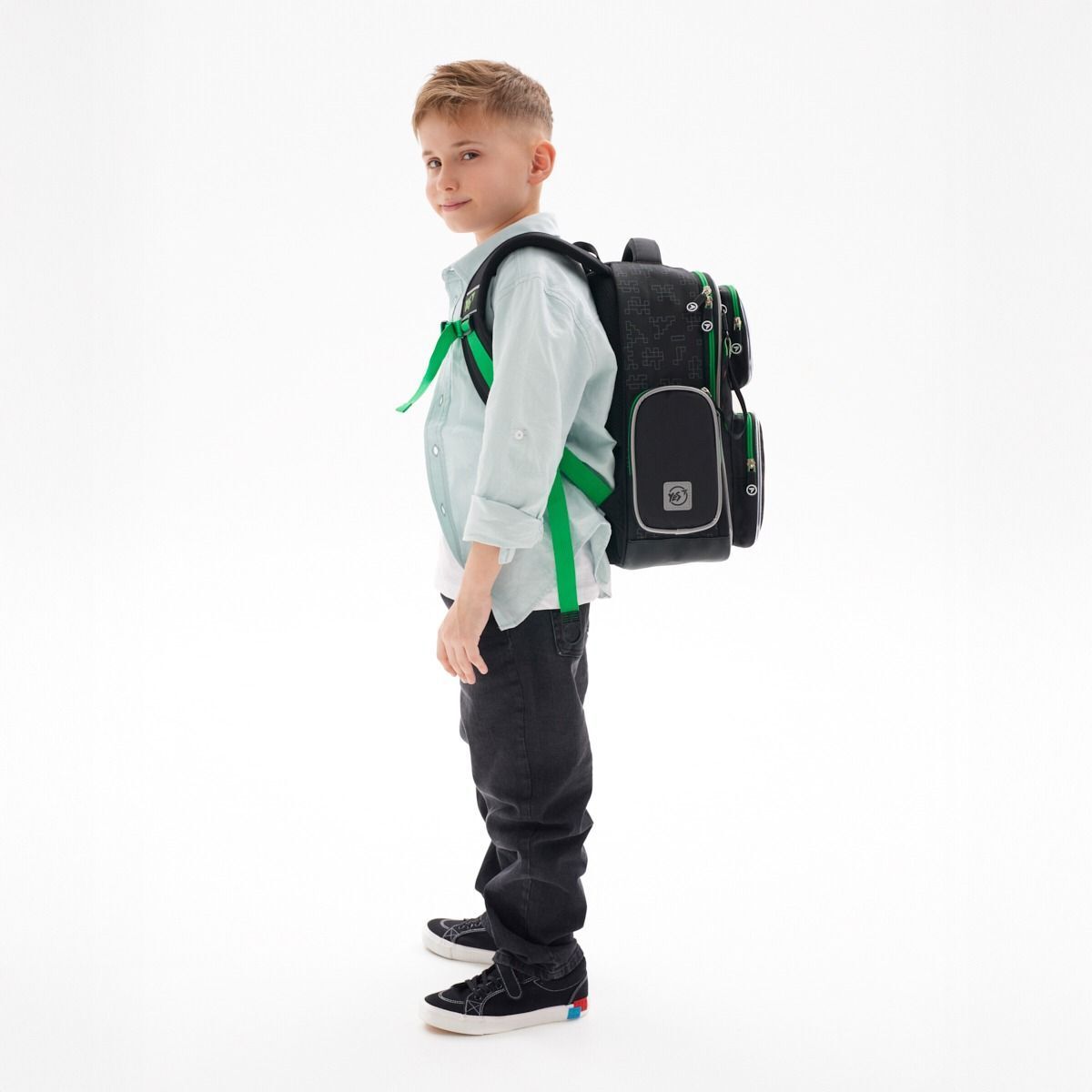 Рюкзак школьный YES S-101 Minecraft Time (559823) фото 