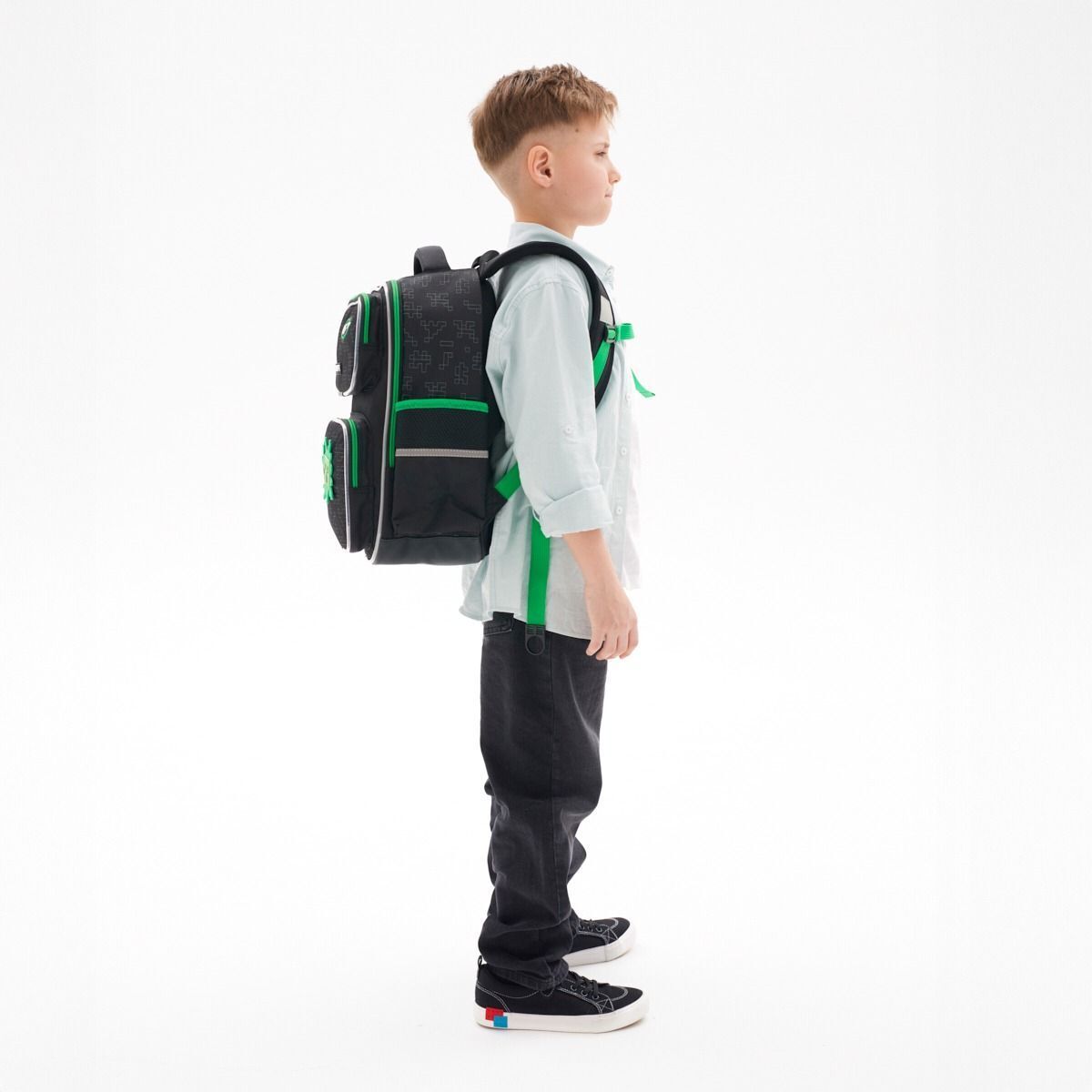 Рюкзак школьный YES S-101 Minecraft Time (559823) фото 