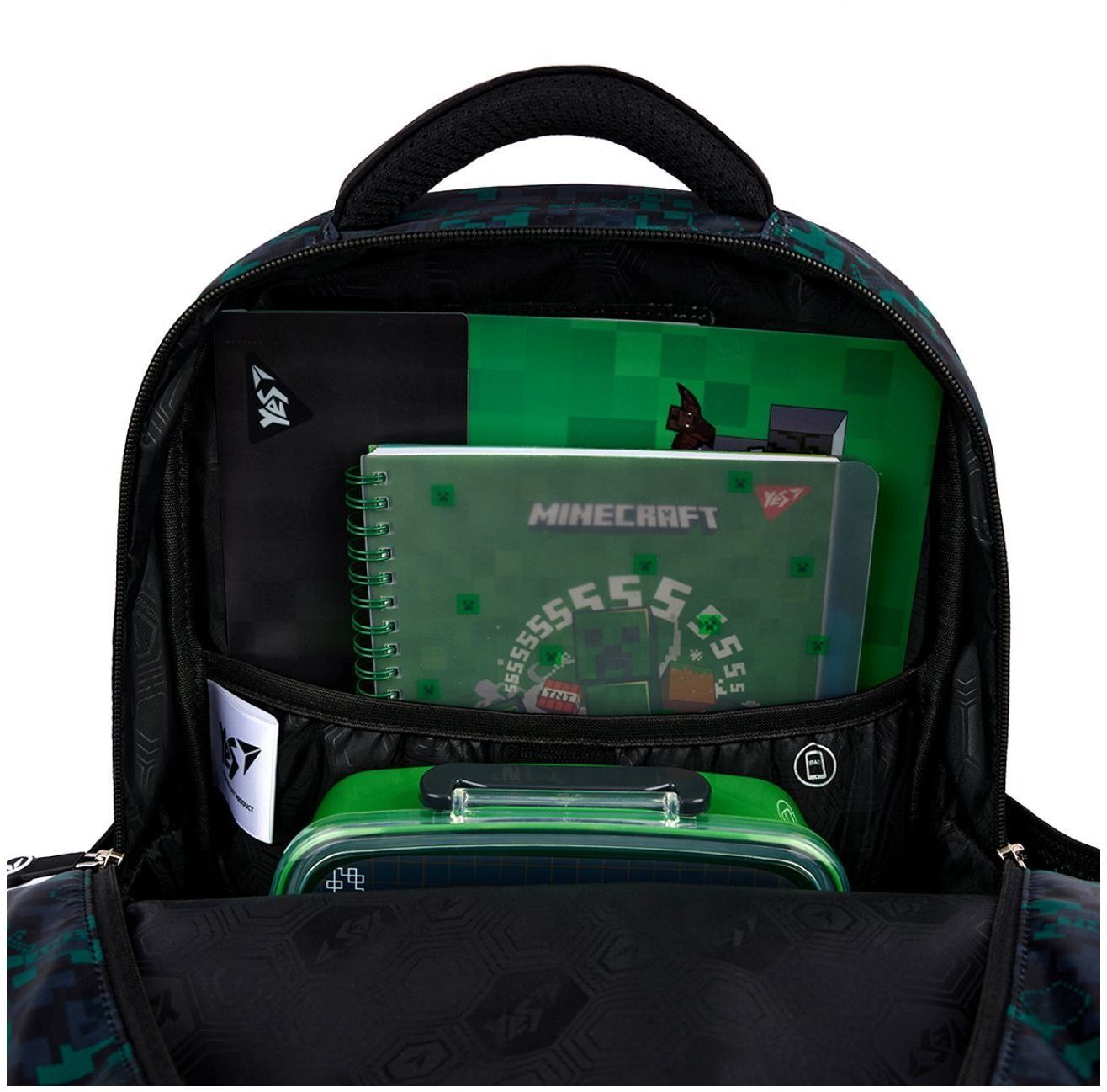 Рюкзак шкільний YES S-108 Minecraft Watch Out (559831)фото