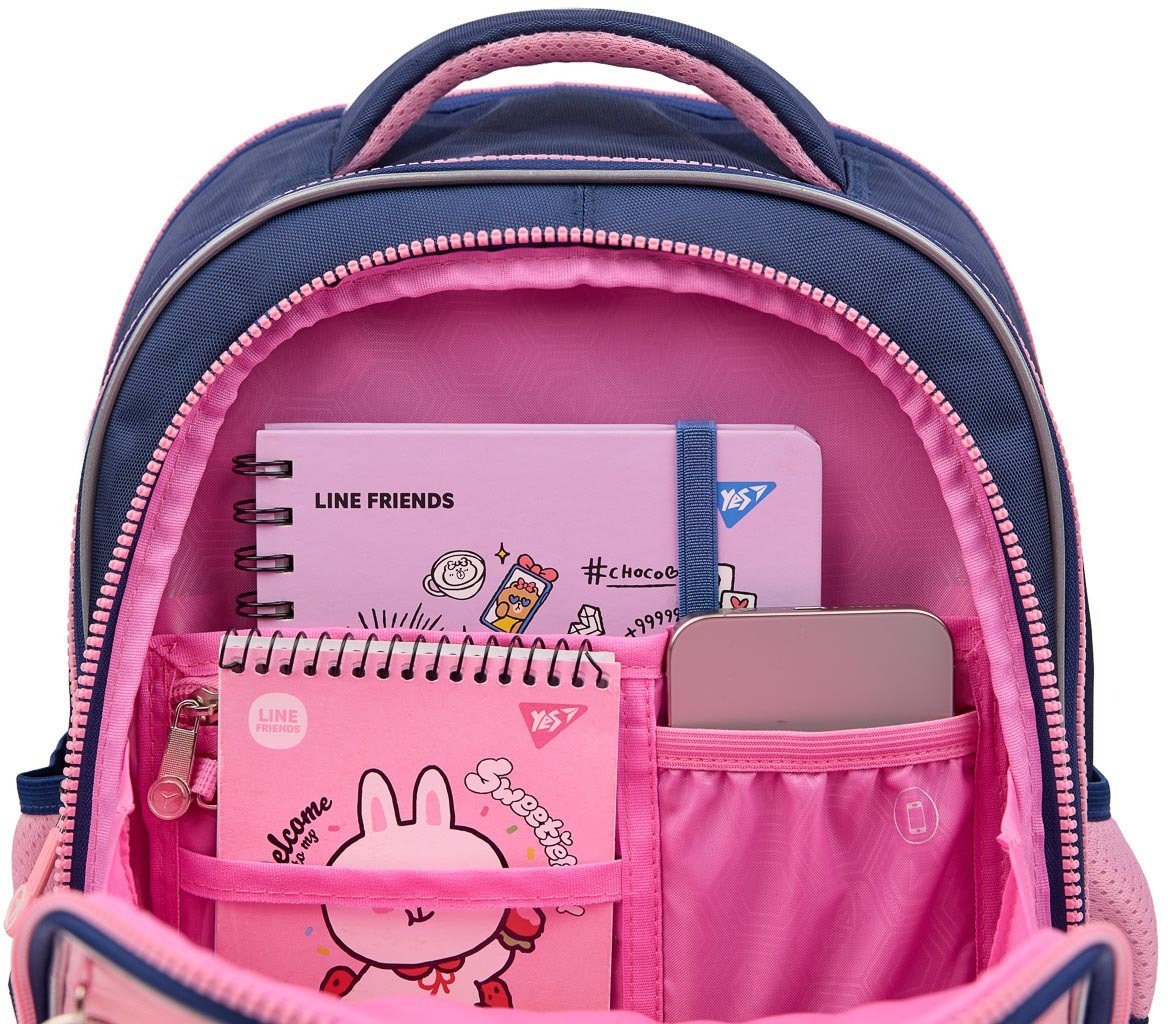 Рюкзак школьный YES S-111 Bright Hearts (550105) фото 
