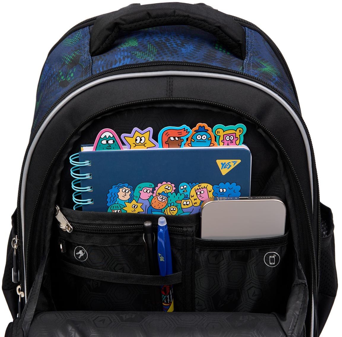 Рюкзак школьный YES S-111 Football Gamer (550106) фото 