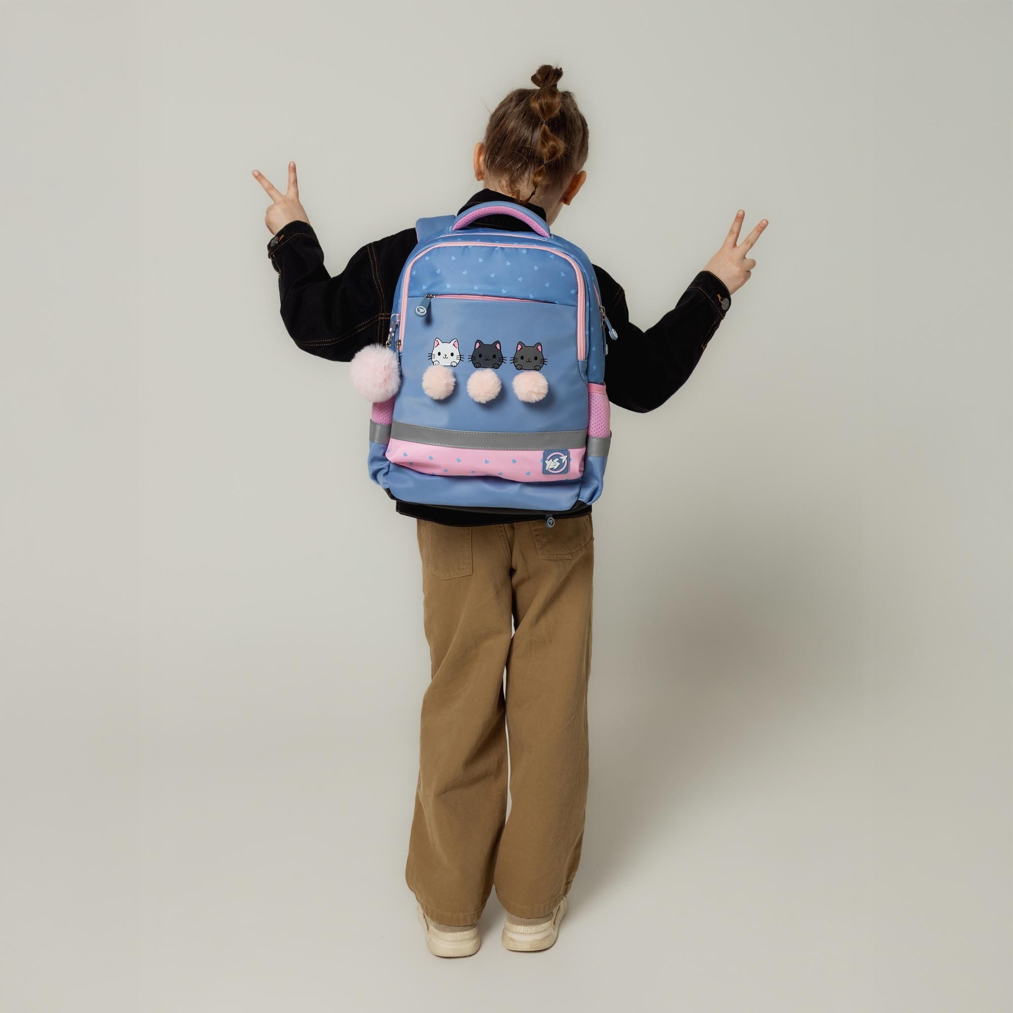 Рюкзак школьный YES S-52 Ergo Meow-Meow (559884) фото 