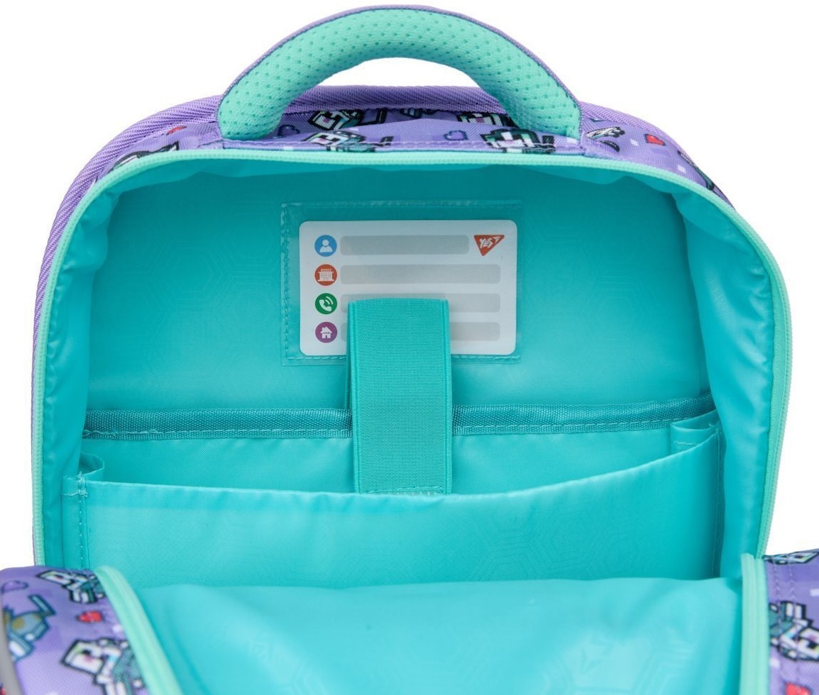 Рюкзак школьный YES S-72 Minecraft Pinky (550012) фото 