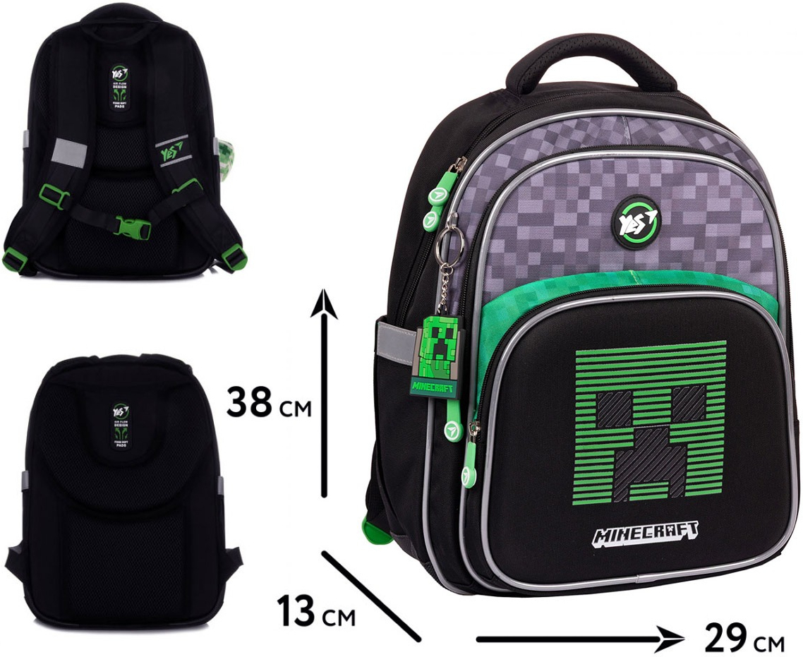 Рюкзак школьный YES S-91 Minecraft World (550006) фото 