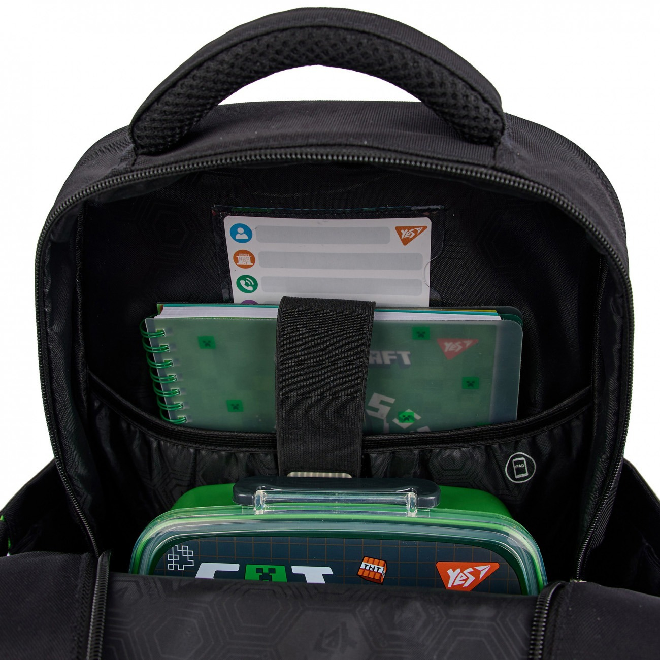 Рюкзак школьный YES S-91 Minecraft World (550006) фото 