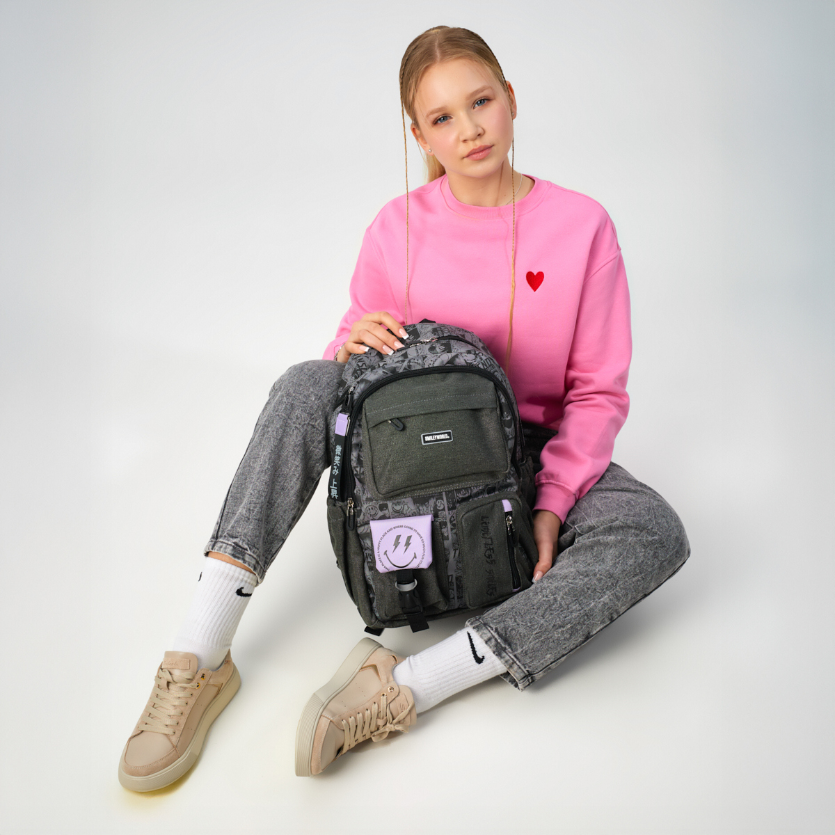 Рюкзак шкільний YES TS-43 Anime Smiley World (559988)фото