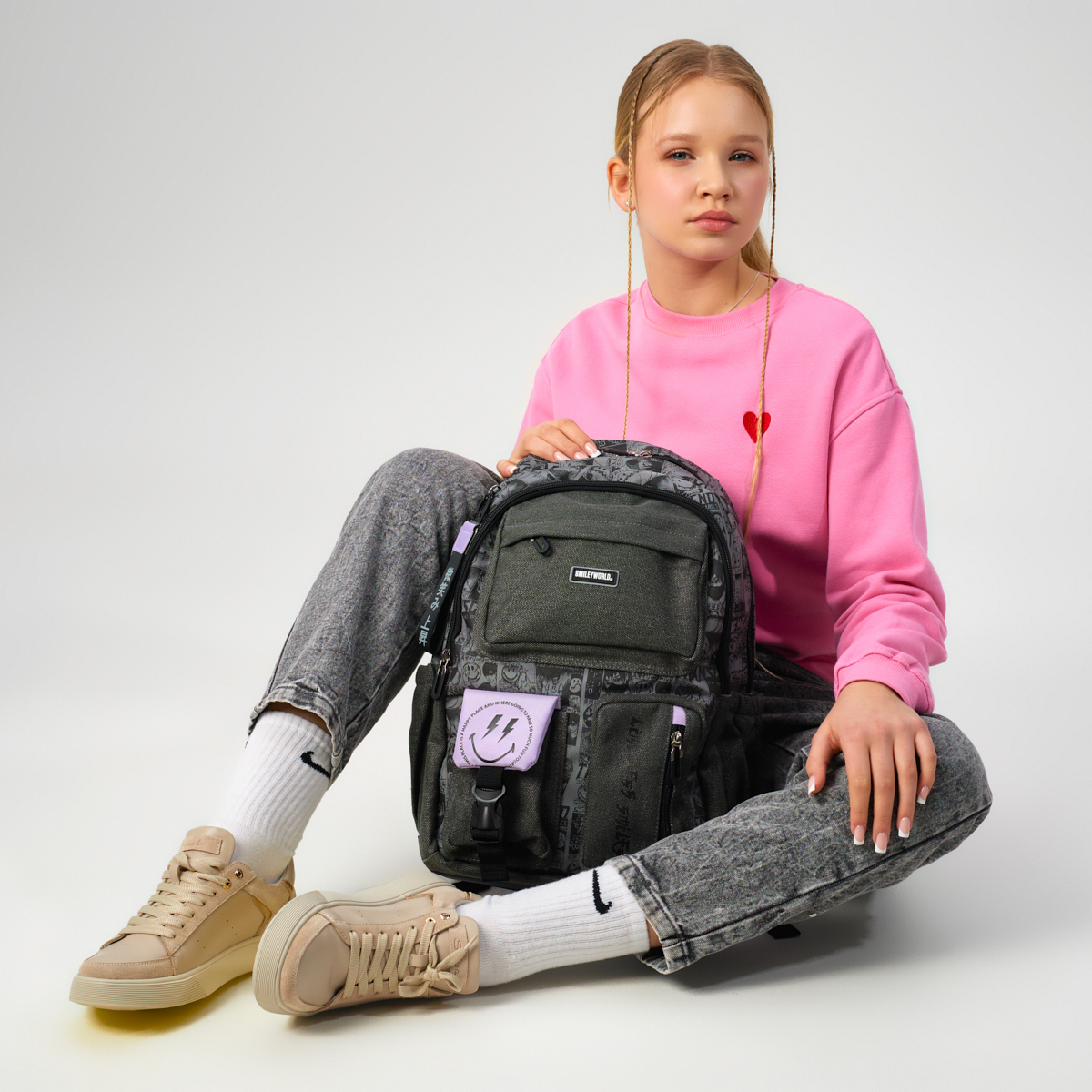 Рюкзак шкільний YES TS-43 Anime Smiley World (559988)фото