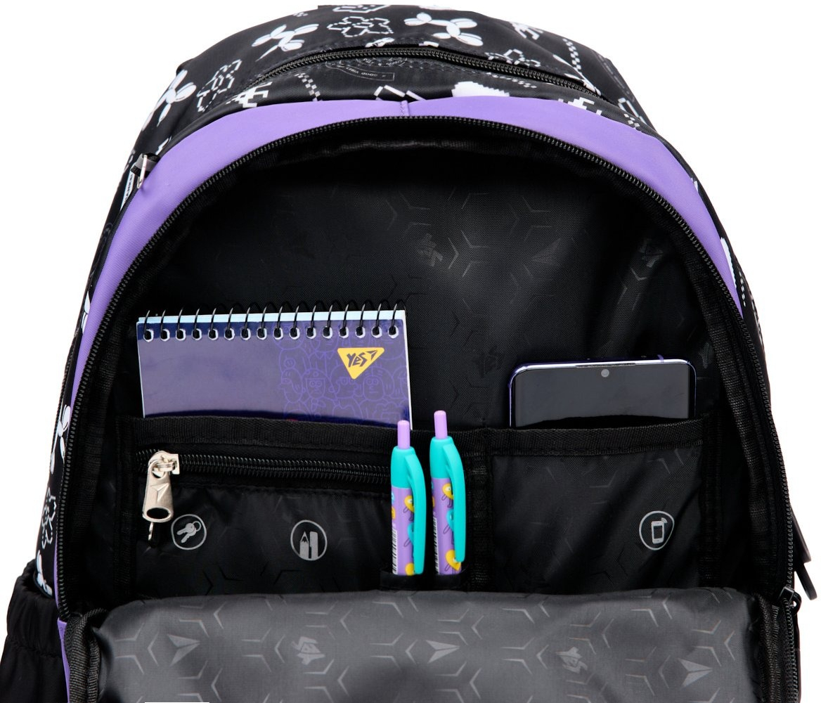 Рюкзак шкільний YES TS-43 Purple Game (559991)фото