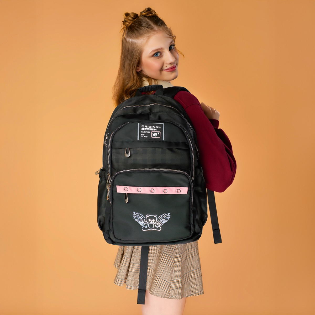 Рюкзак школьный YES TS-47 Angel Bear (559914) фото 