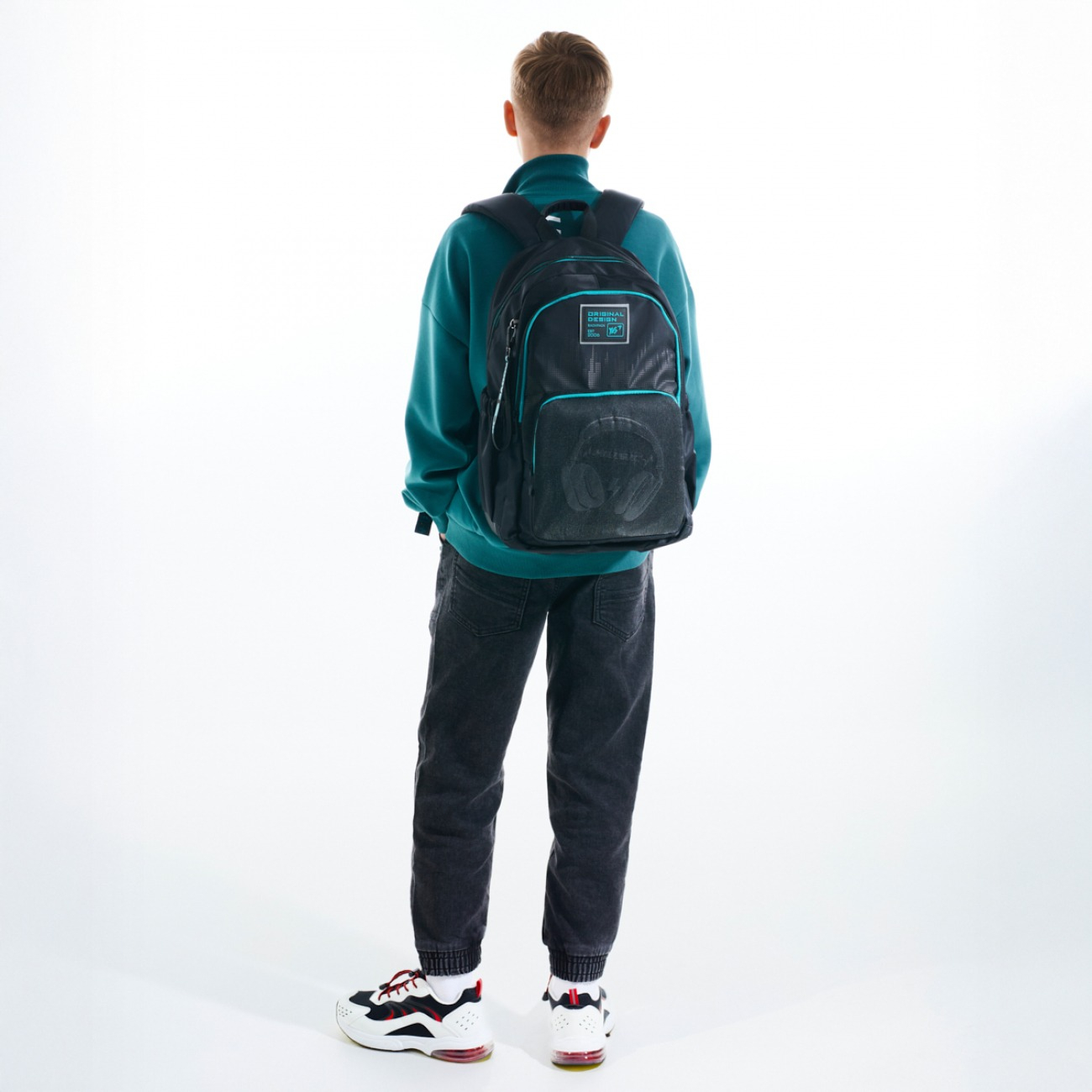 Рюкзак шкільний YES TS-47 Optic Headphones (550103)фото