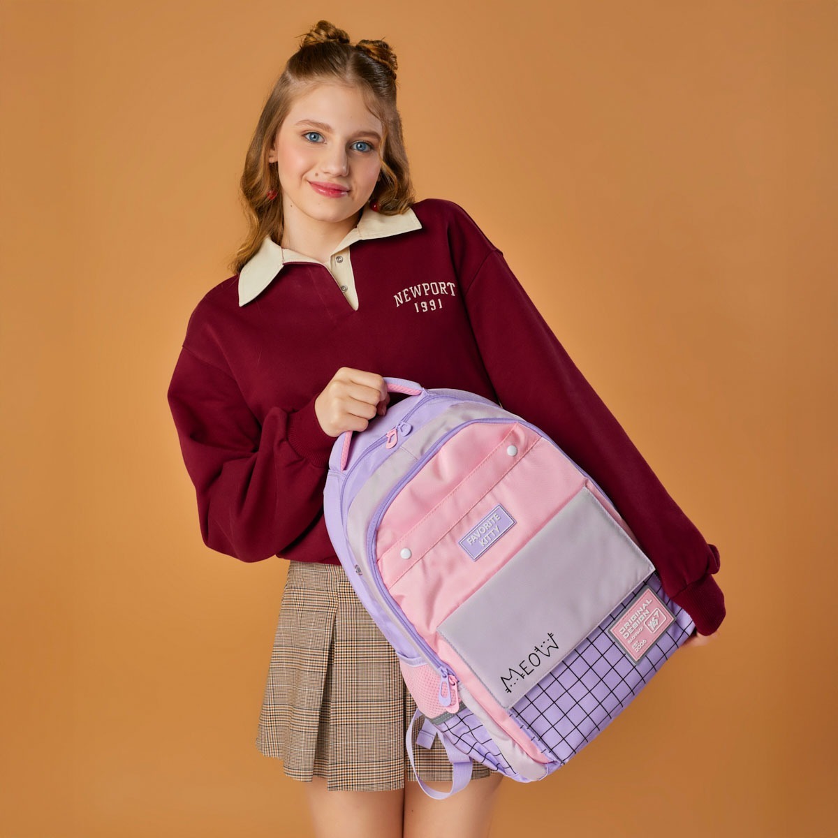 Рюкзак школьный YES TS-48 Favorite Kitty (550035) фото 