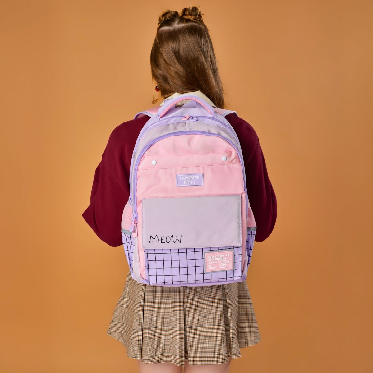 Рюкзак школьный YES TS-48 Favorite Kitty (550035) фото 