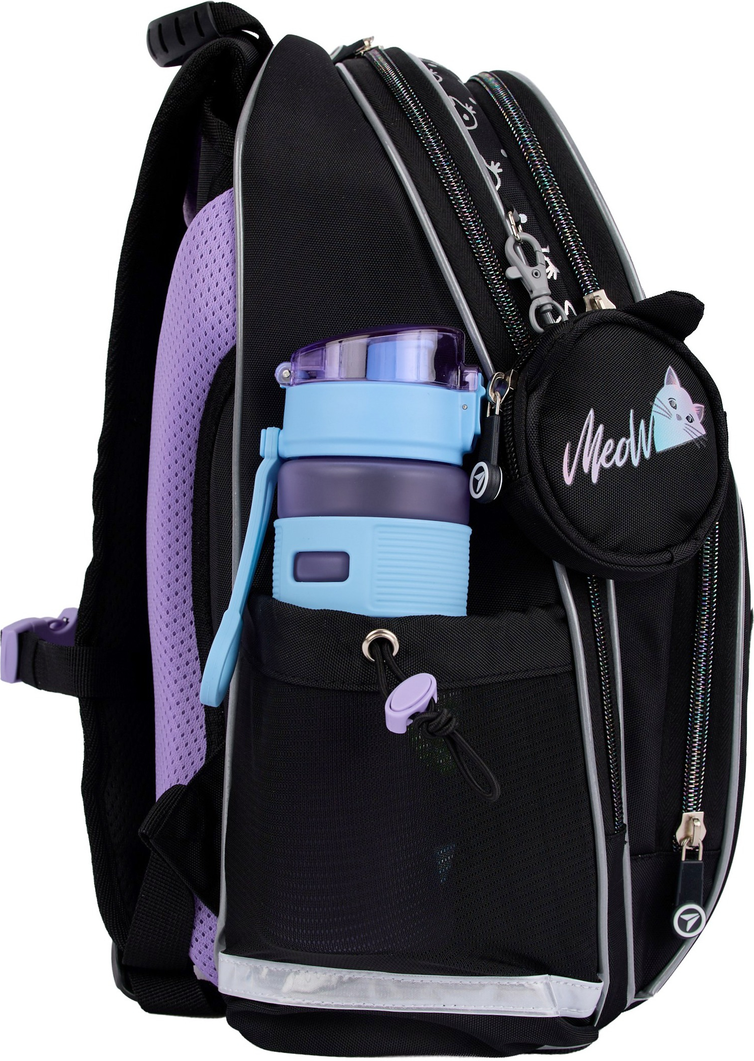 Рюкзак школьный полукаркасный YES S-100 Smiling Cats (559871) фото 