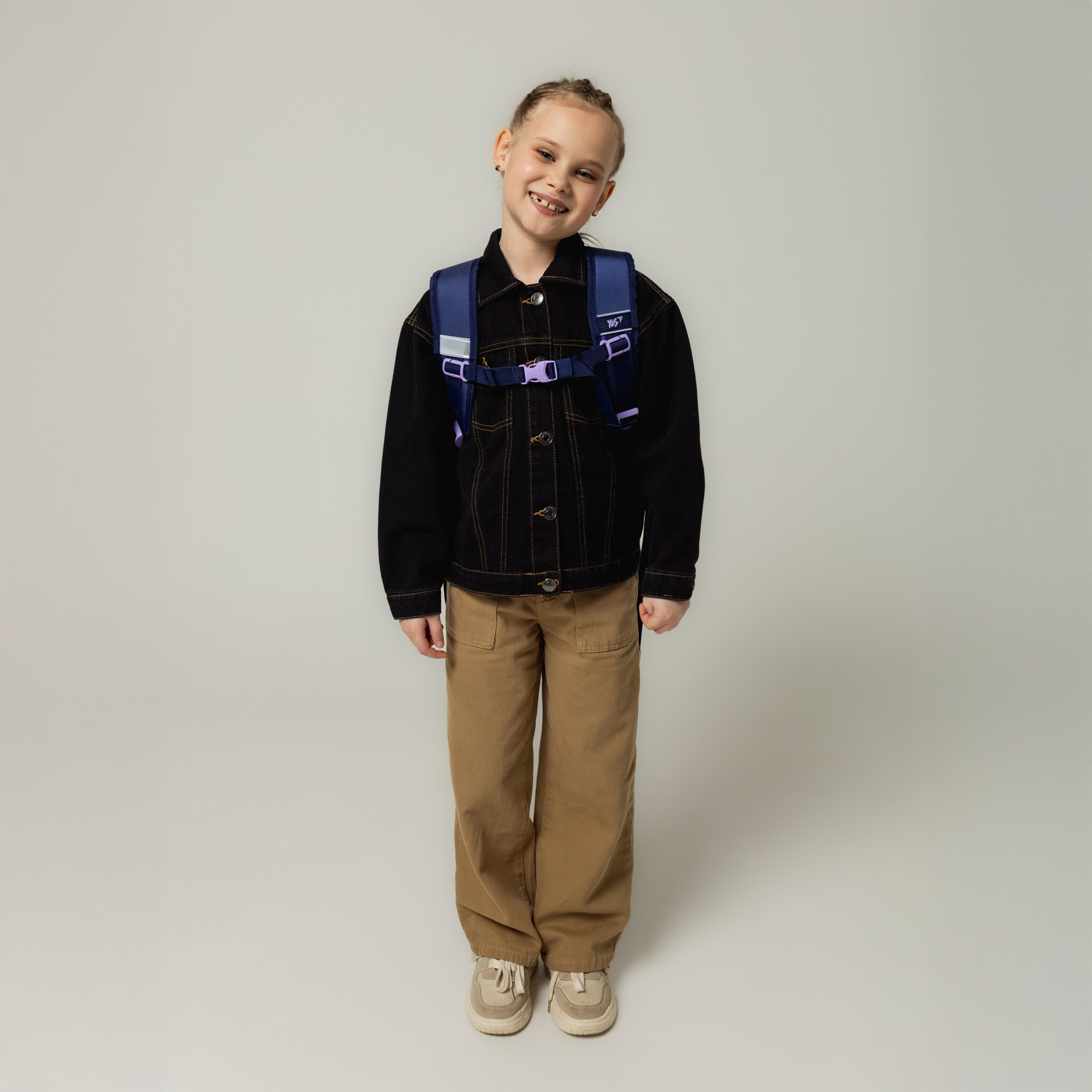 Рюкзак школьный полукаркасный YES S-109 Pusheen Playful (559880) фото 