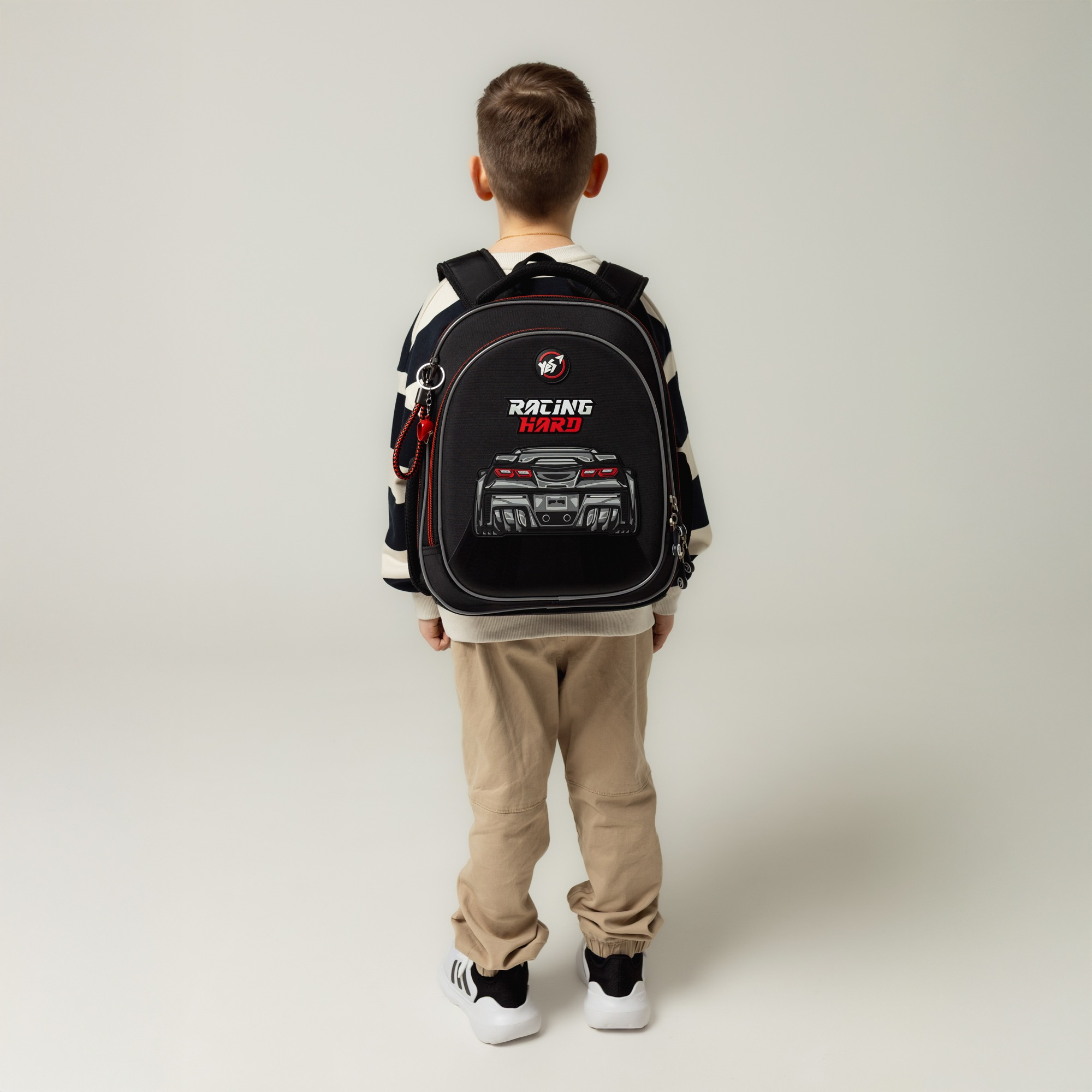 Рюкзак школьный полукаркасный YES S-109 Race Day (559881) фото 