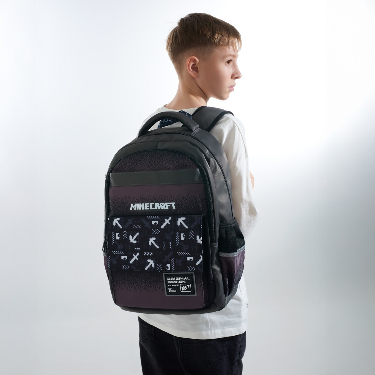 Рюкзак школьный YES TS-48 Minecraft Arrow (559927) фото 
