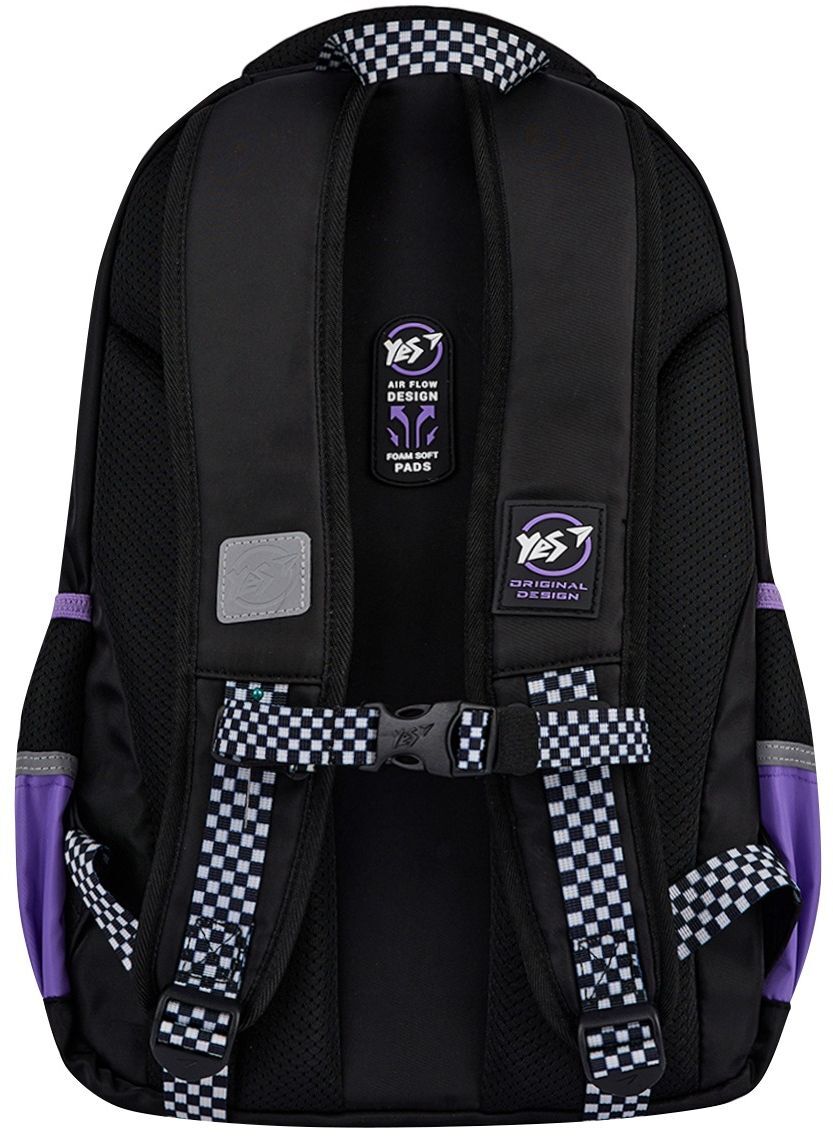 Рюкзак шкільний YES TS-48 Purple Hearts (559923)фото2