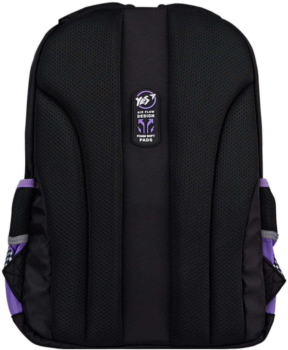 Рюкзак шкільний YES TS-48 Purple Hearts (559923)фото3