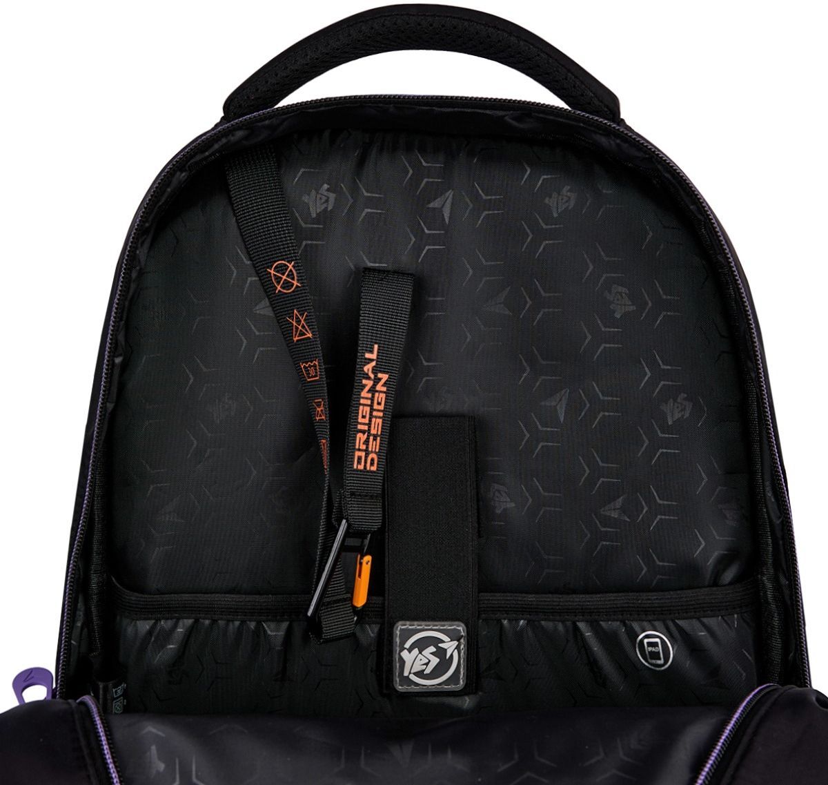 Рюкзак шкільний YES TS-48 Purple Hearts (559923)фото8