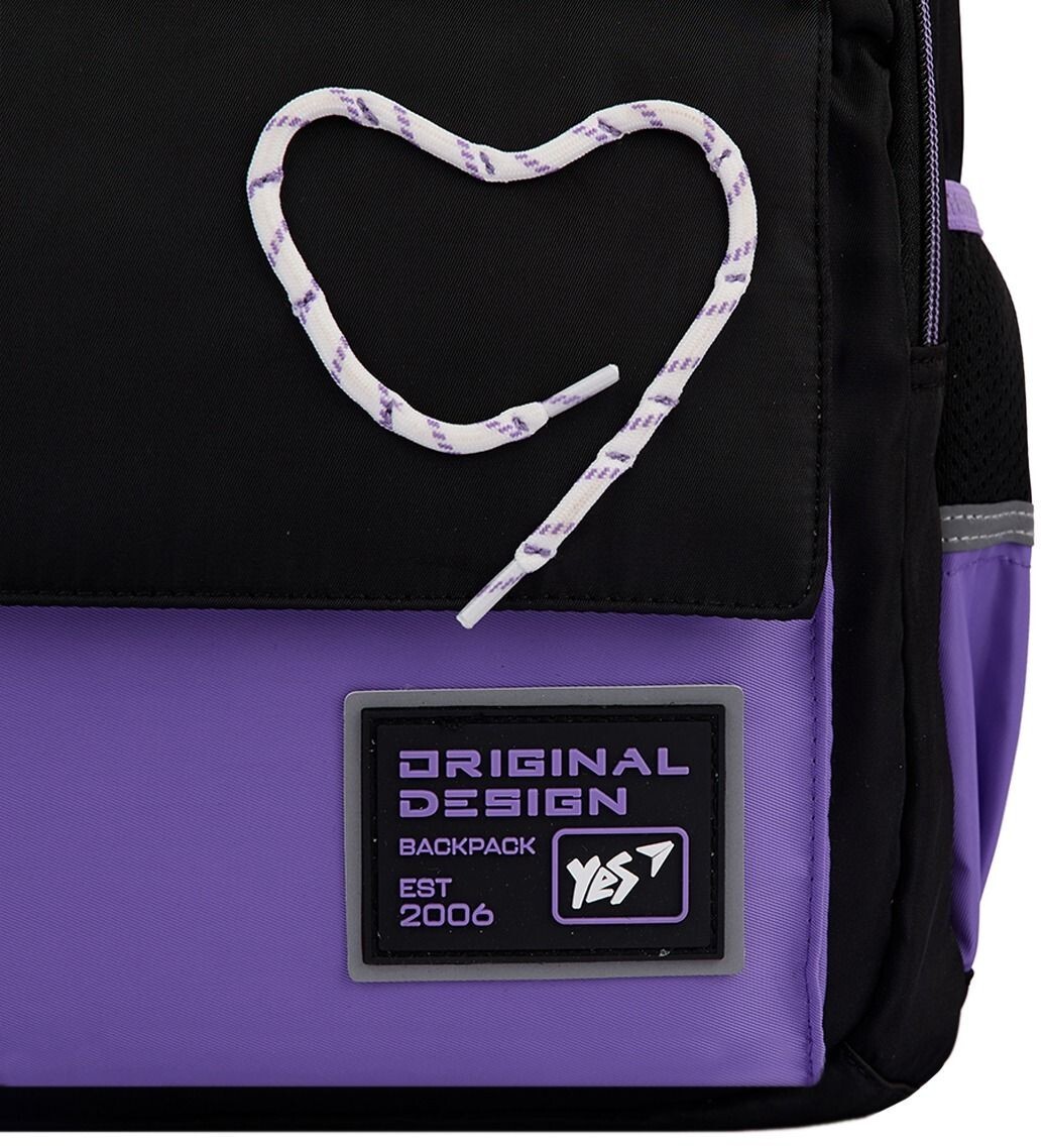 Рюкзак шкільний YES TS-48 Purple Hearts (559923)фото13