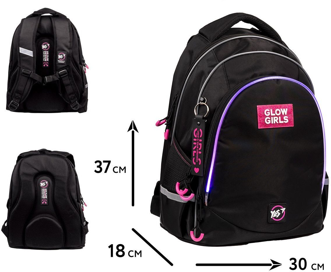 Рюкзак школьный YES TS-52 Glance (550036) фото 8