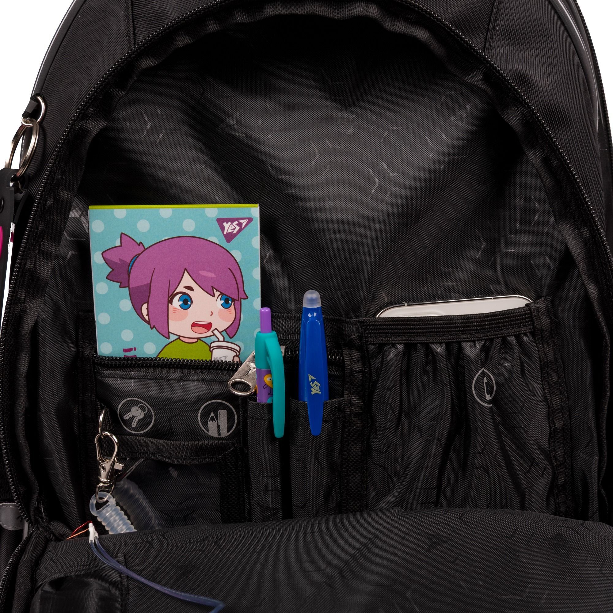 Рюкзак школьный YES TS-52 Glance (550036) фото 12