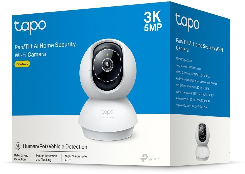 IP-Камера TP-LINK Tapo C230 3MP N300 (TAPO-C230) фото 3