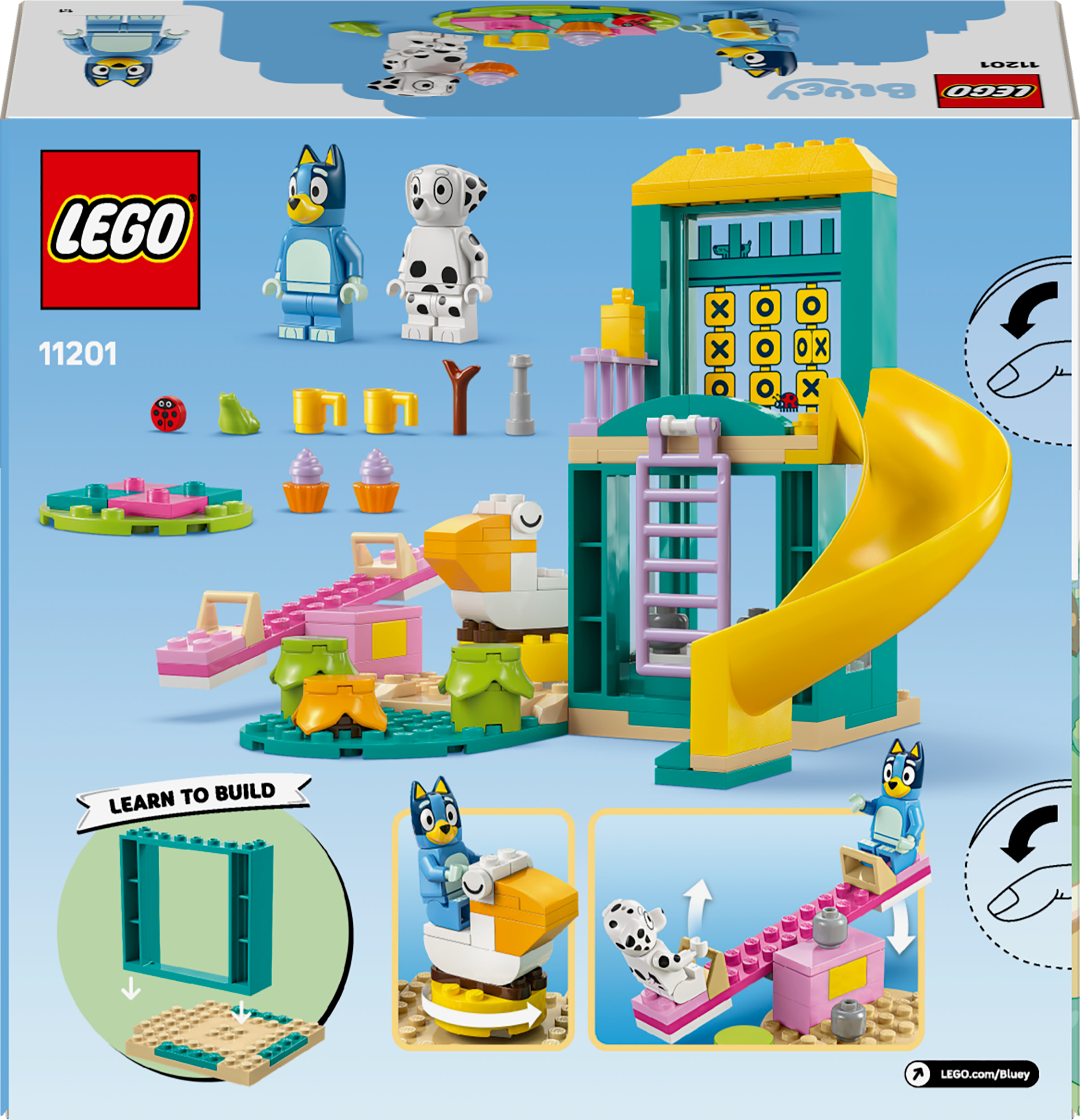 LEGO 11201 Bluey Веселье с Блуи и Хлоей на игровой площадке фото 14