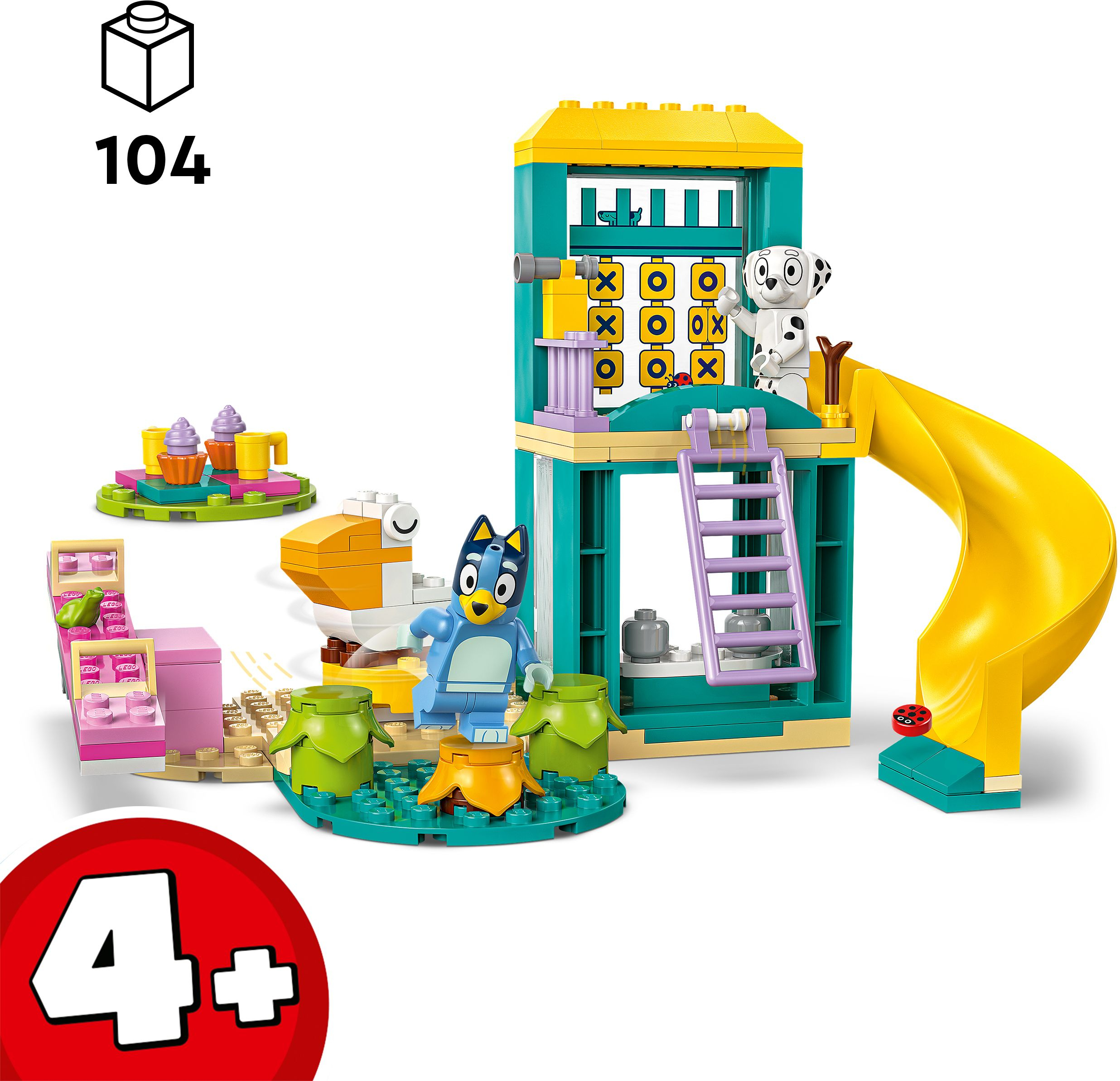 LEGO 11201 Bluey Веселье с Блуи и Хлоей на игровой площадке фото 2