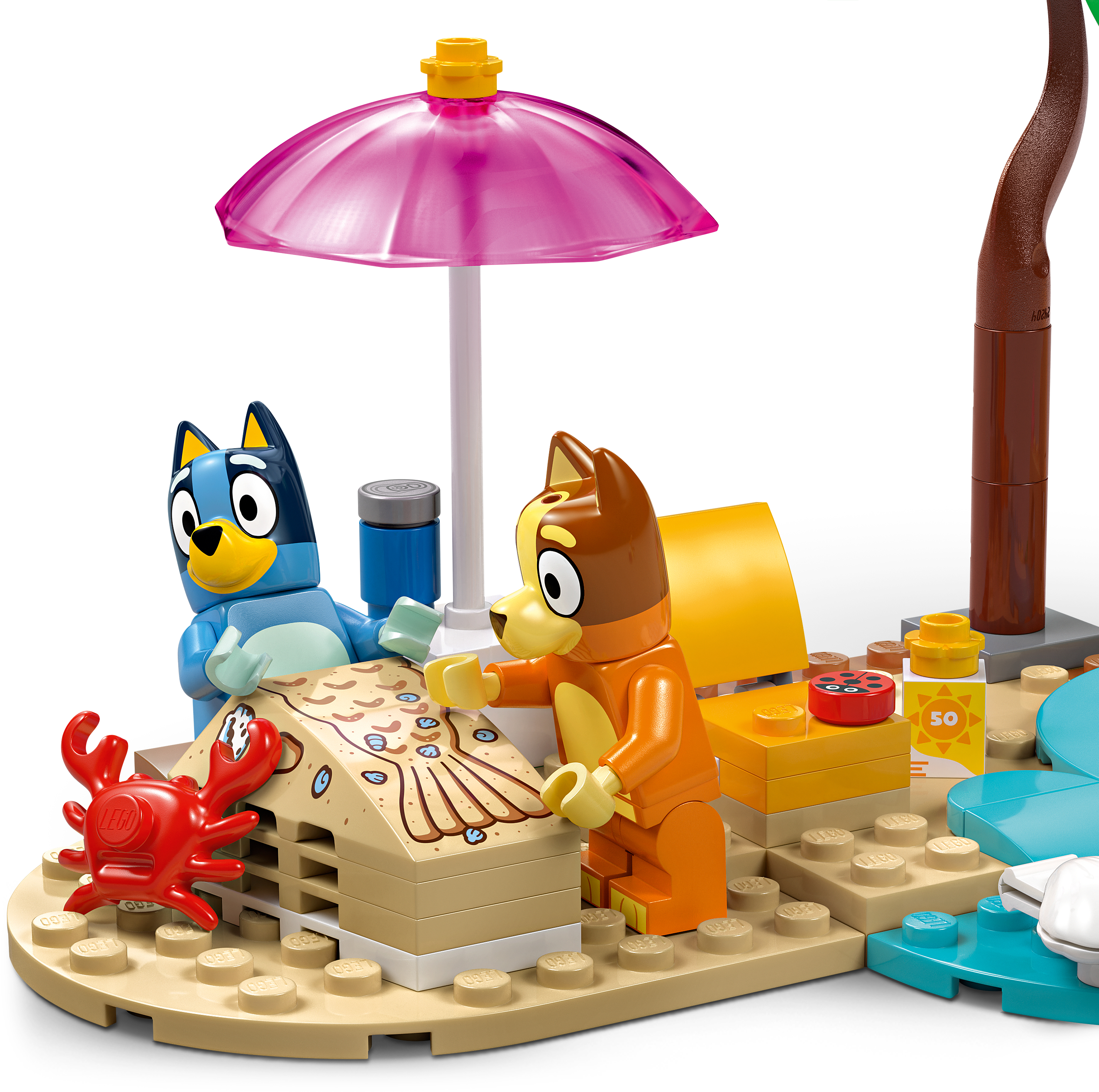 LEGO 11202 Bluey Пляж и семейная поездка на автомобиле Блуи фото 3