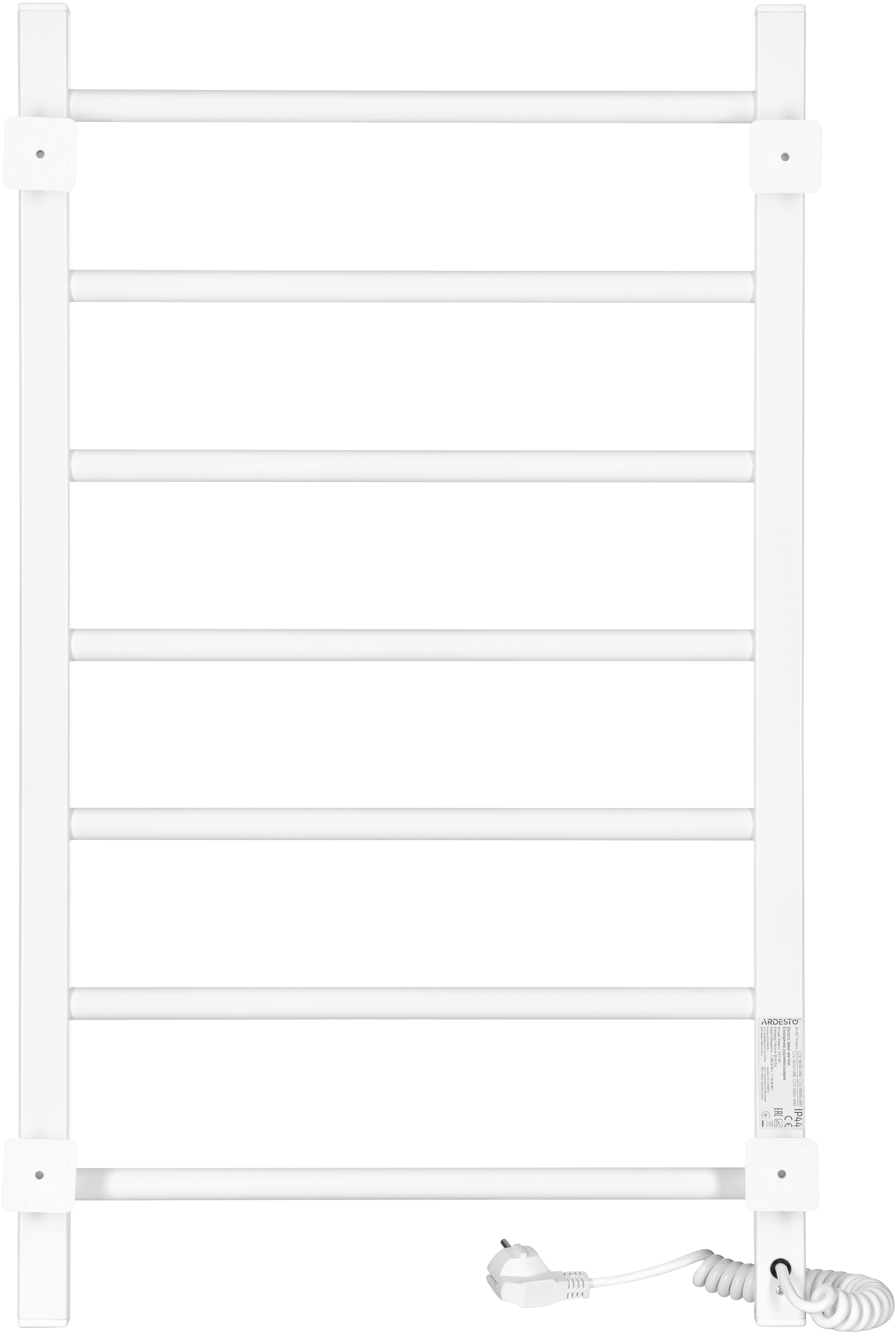 Полотенцесушитель Ardesto электрический SMART, 480x800мм, белый (12-166153-4880) фото 3