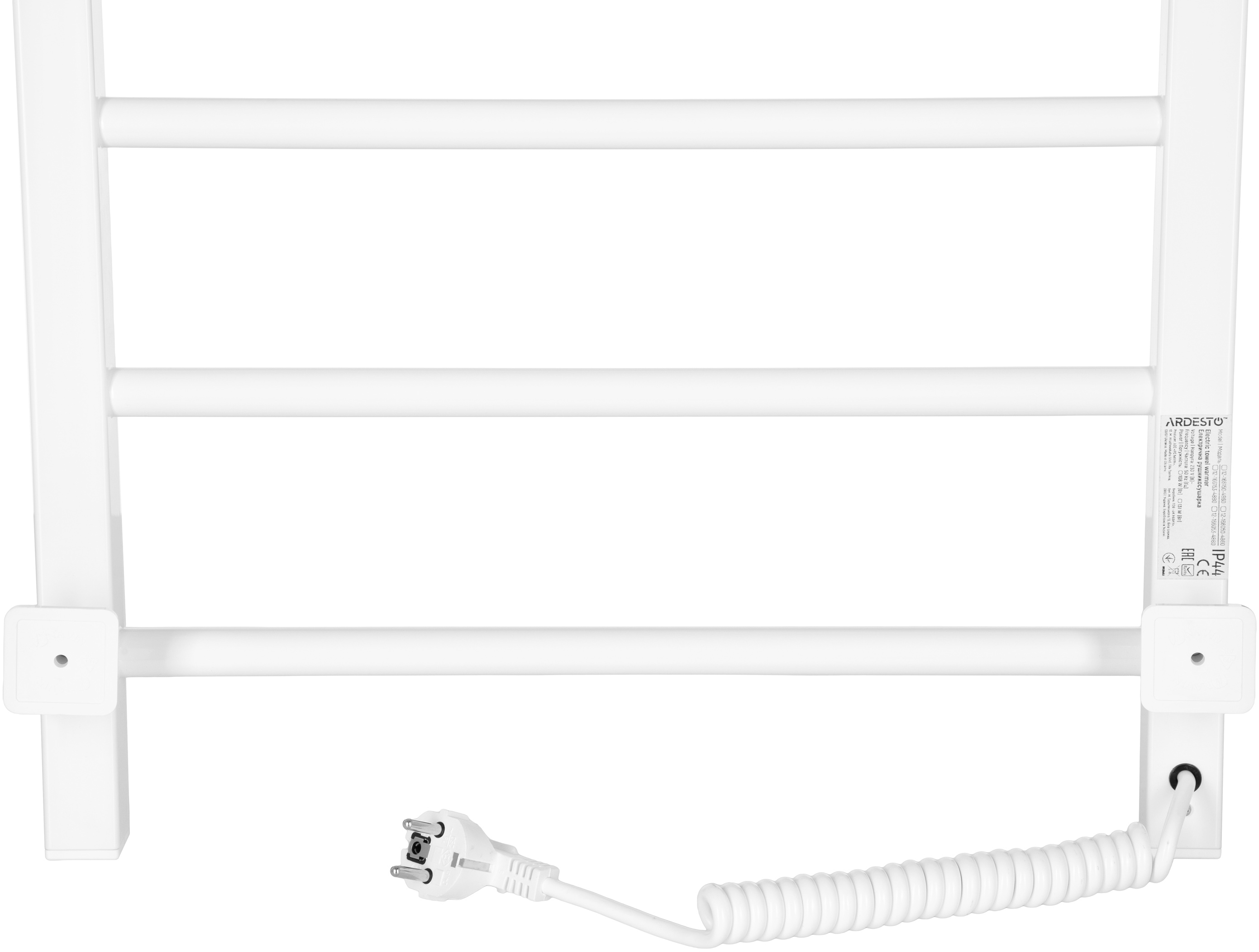 Полотенцесушитель Ardesto электрический SMART, 480x800мм, белый (12-166153-4880) фото 5