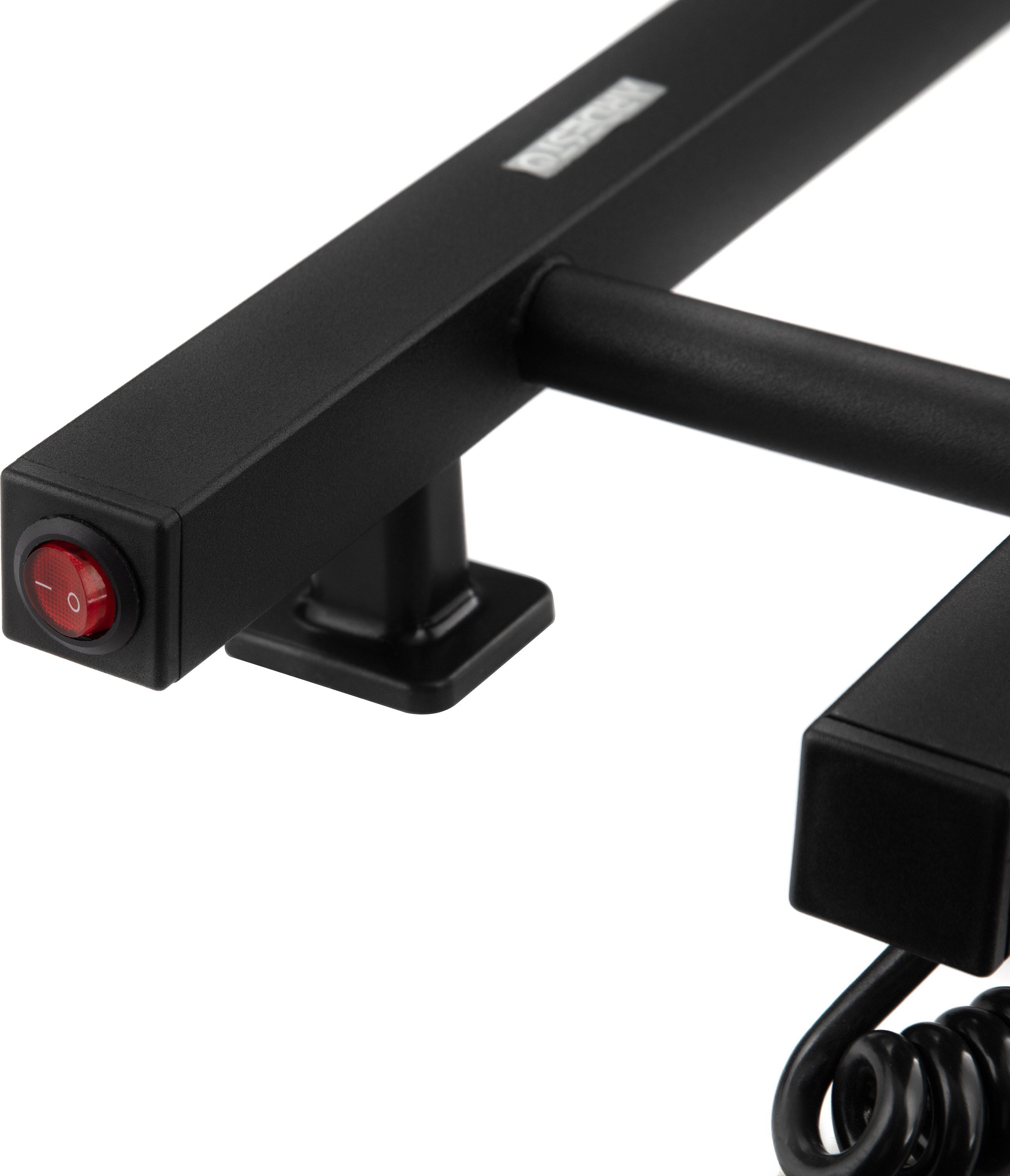 Рушникосушка ARDESTO електрична Elina Eco, 160х1000мм, чорний (12-268050-0110)фото6