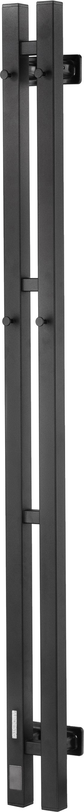 Рушникосушка ARDESTO електрична Elina Smart, 90х1200мм, чорний (12-268053-0912)фото3